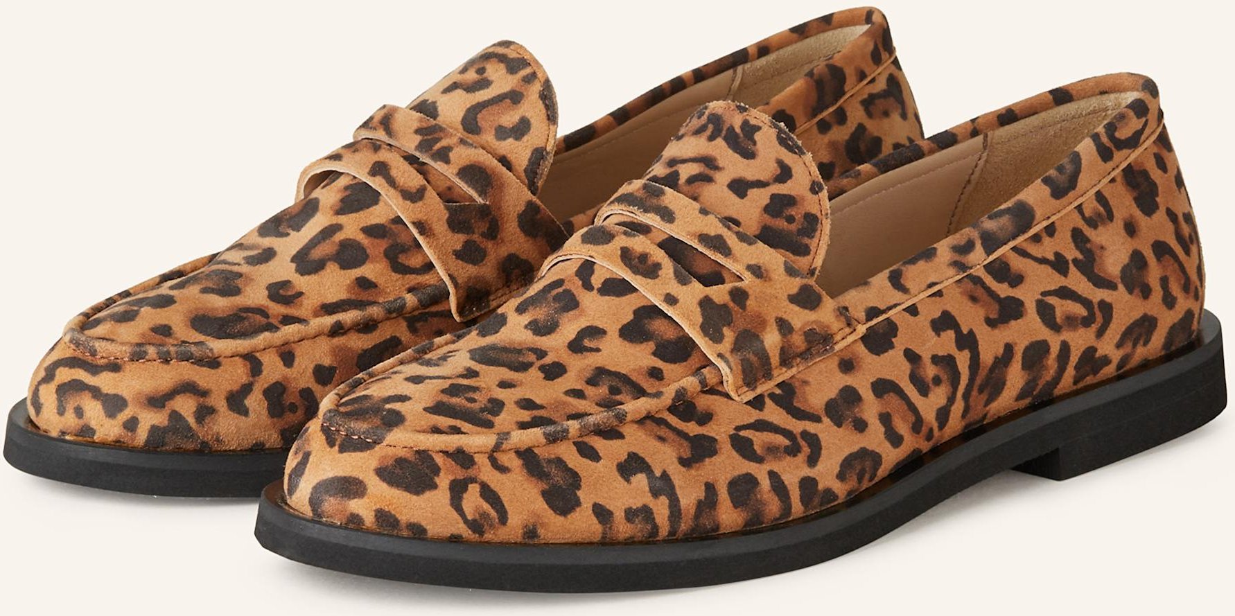 Mrs & Hugs Penny-Loafer beige