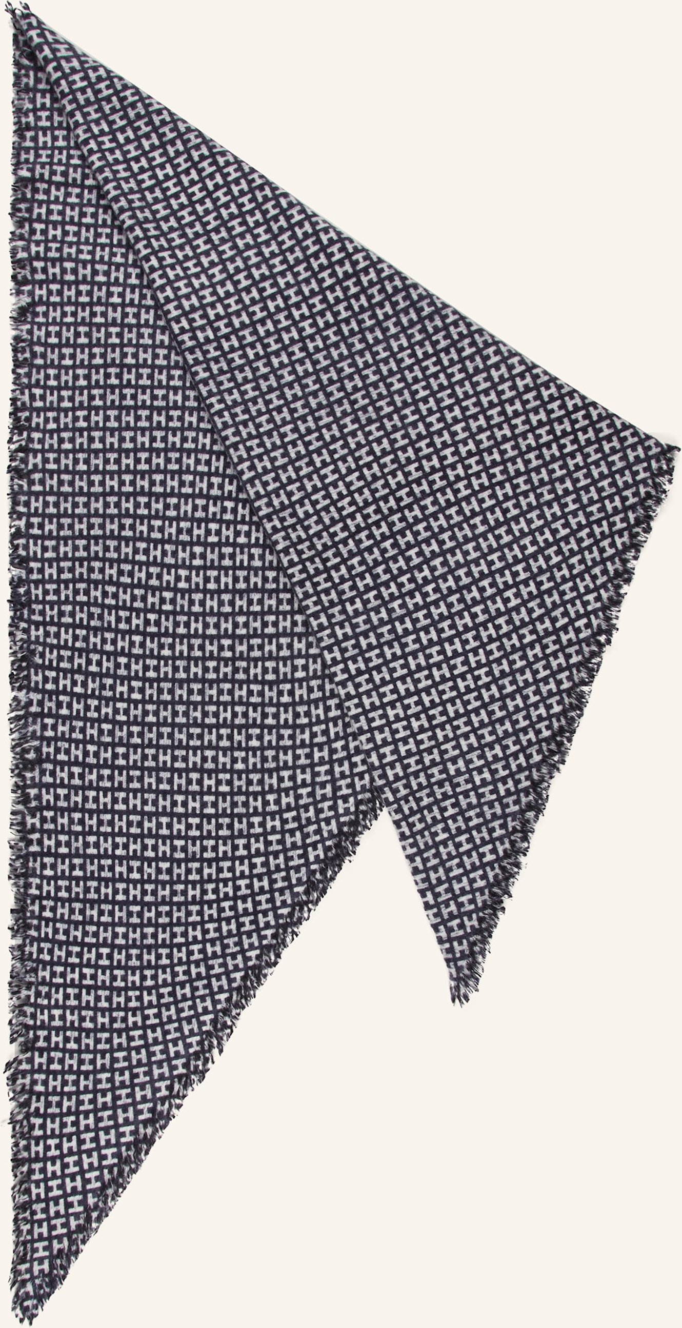 Hemisphere Dreieckstuch Aus Cashmere blau