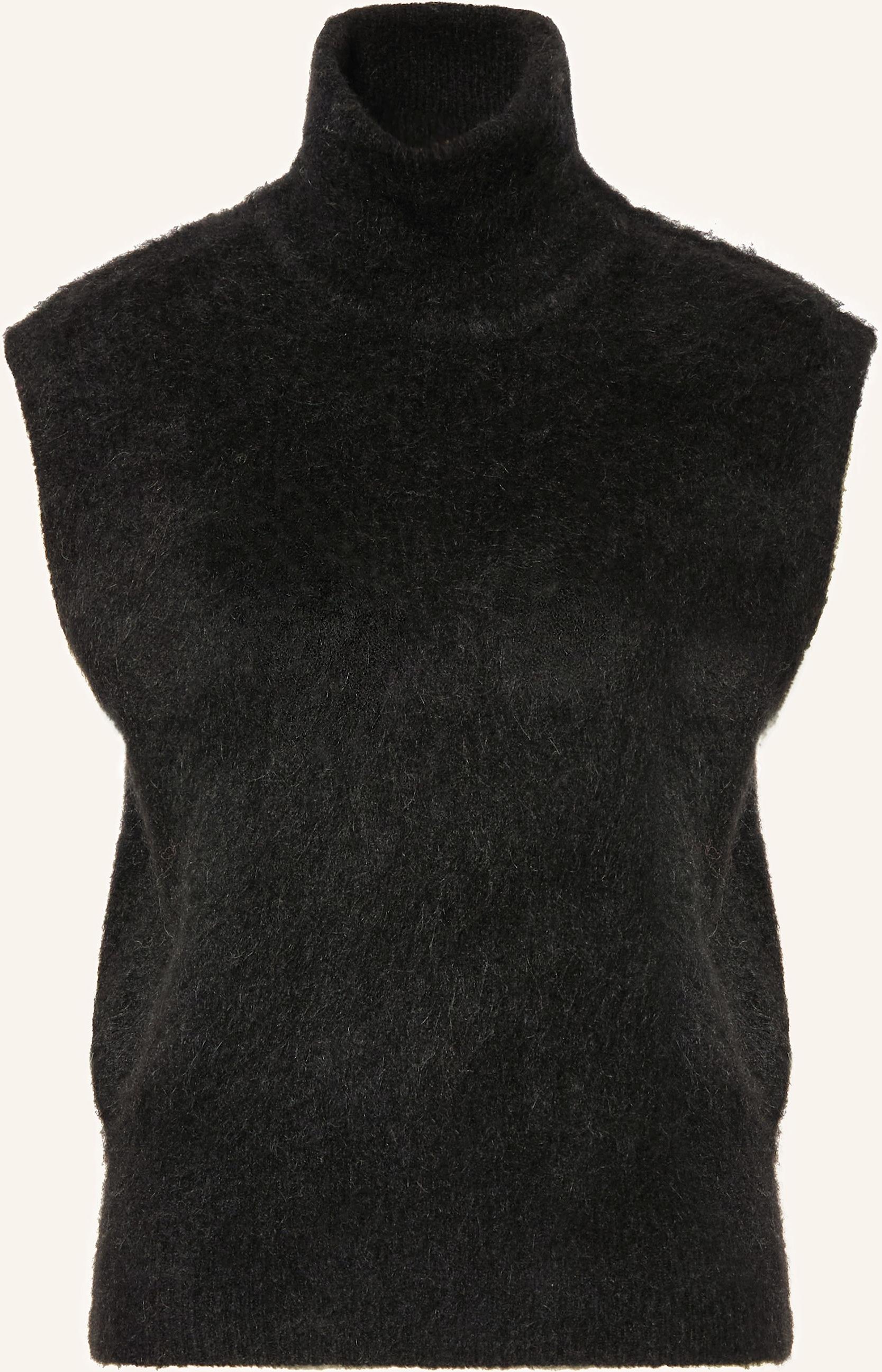 Remain Stricktop Mit Alpaka schwarz