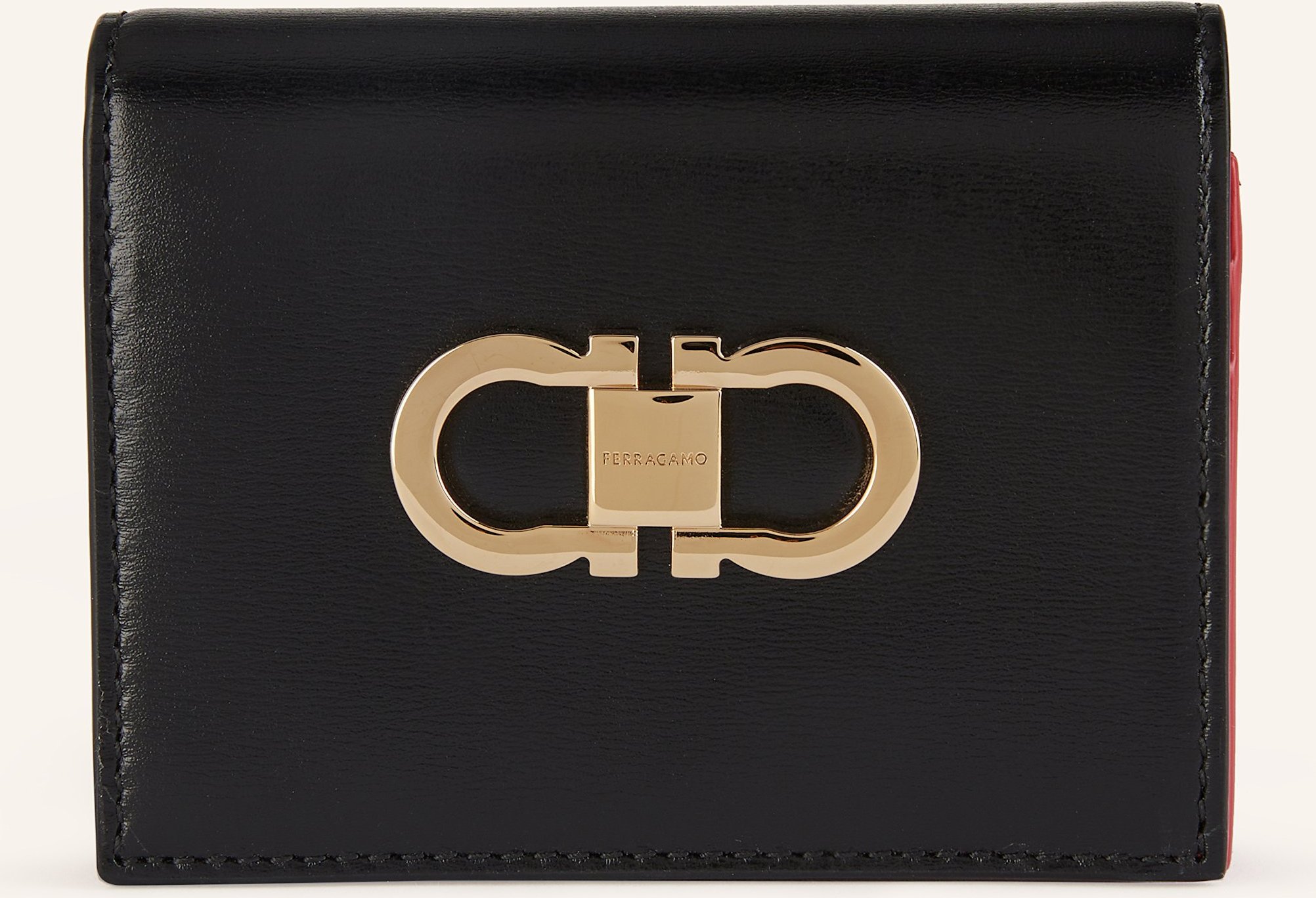 Ferragamo Geldbörse schwarz