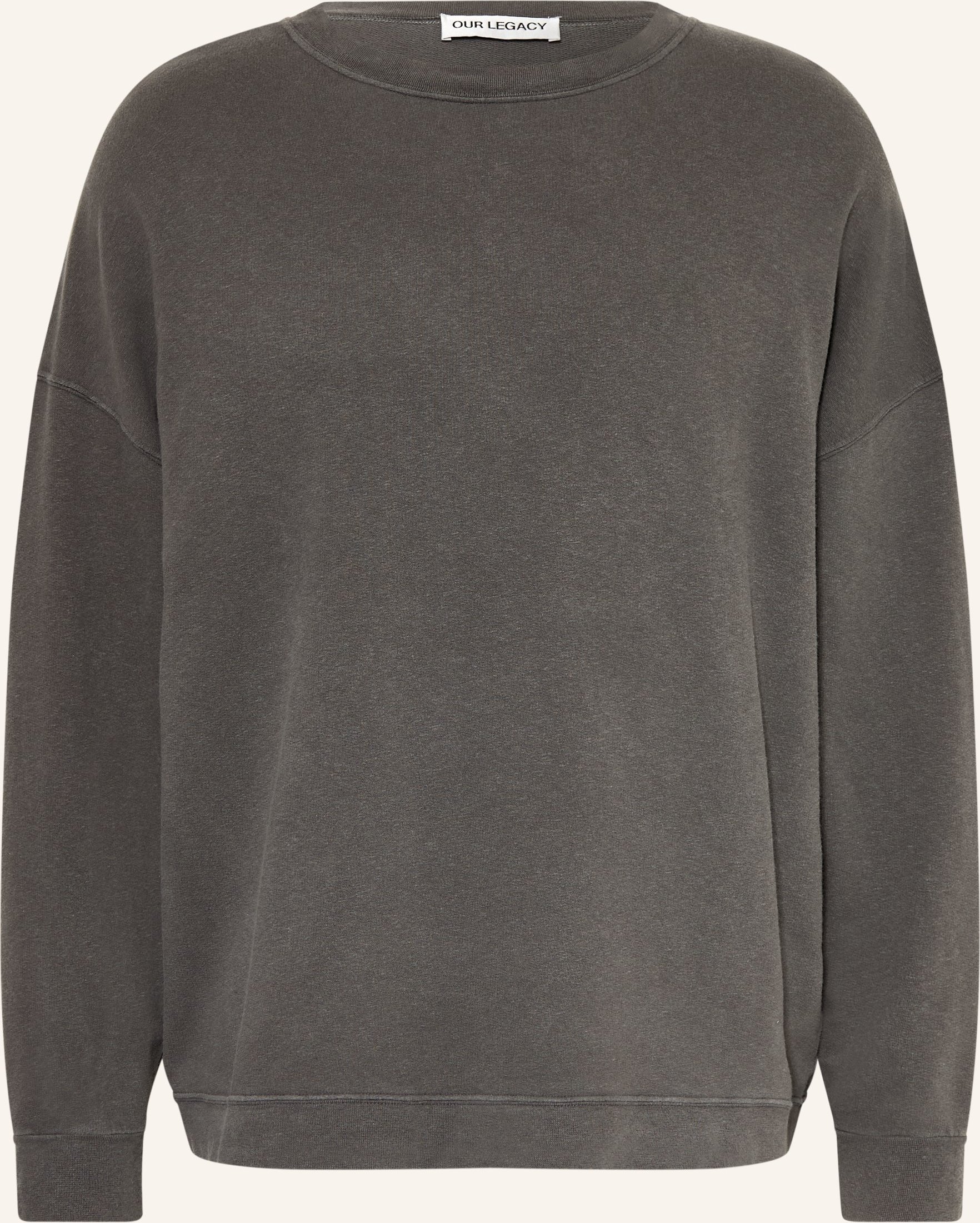 Our Legacy Oversized-Sweatshirt Slack grau