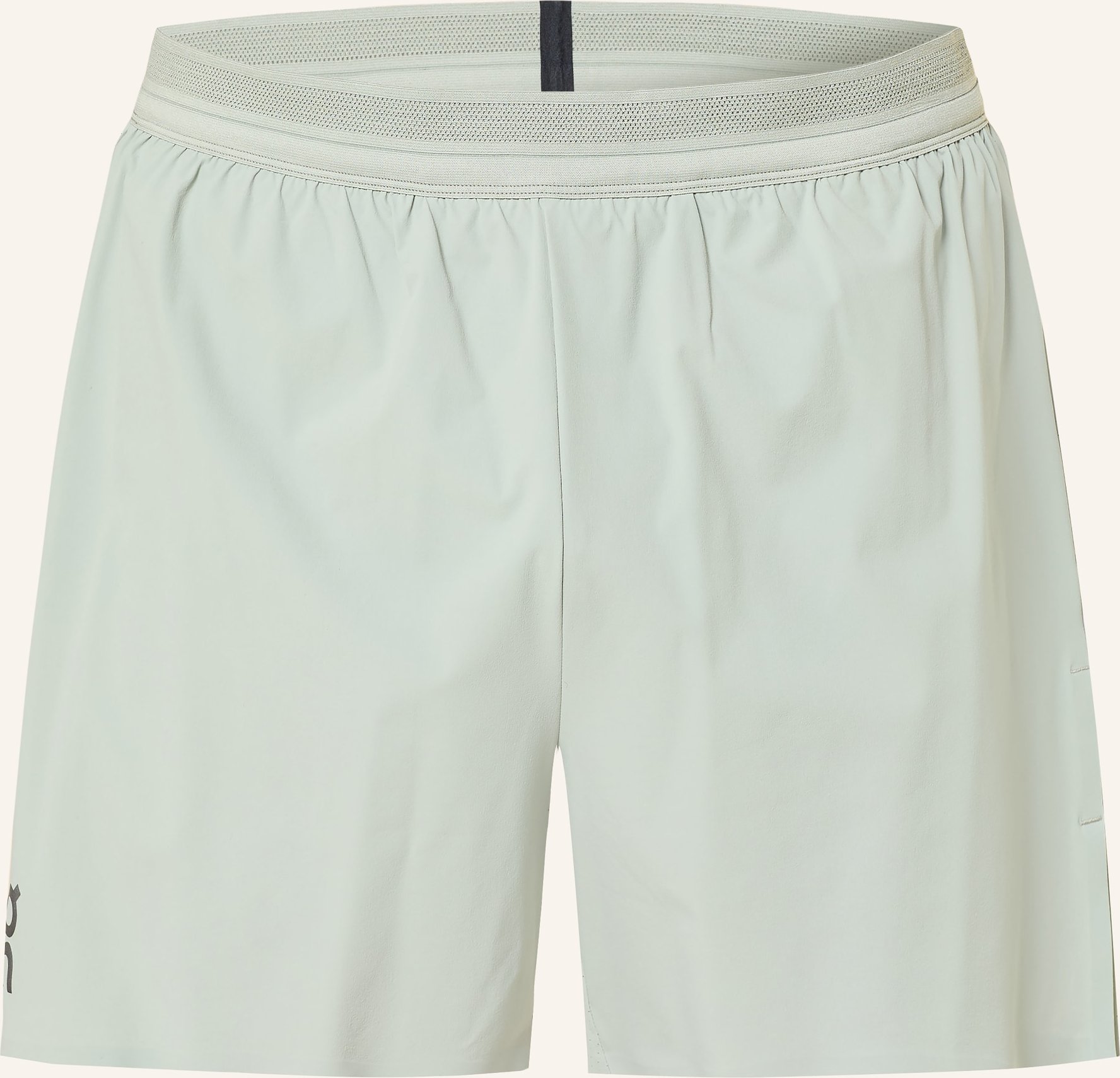 On 2-In-1-Laufshorts Performance grau