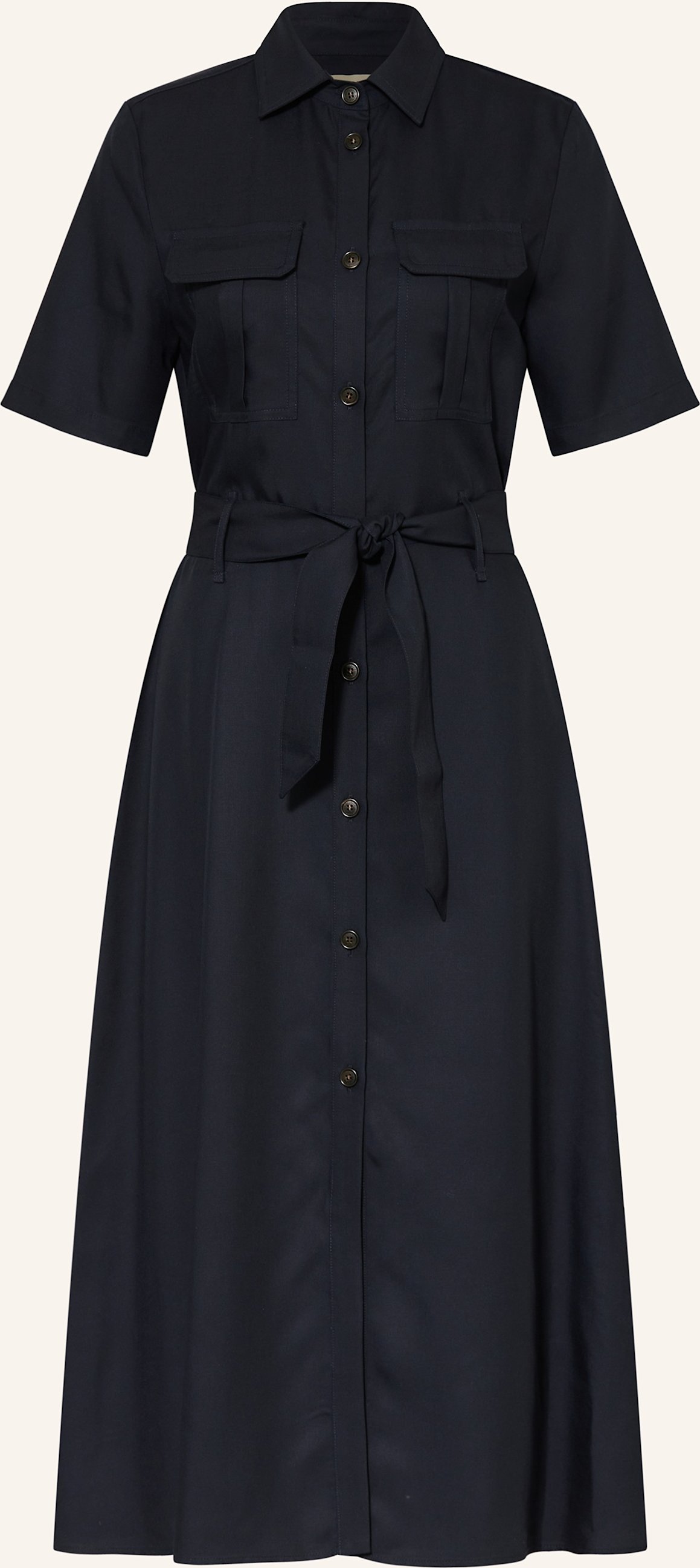 Thumbnail - Woolrich Hemdblusenkleid blau
