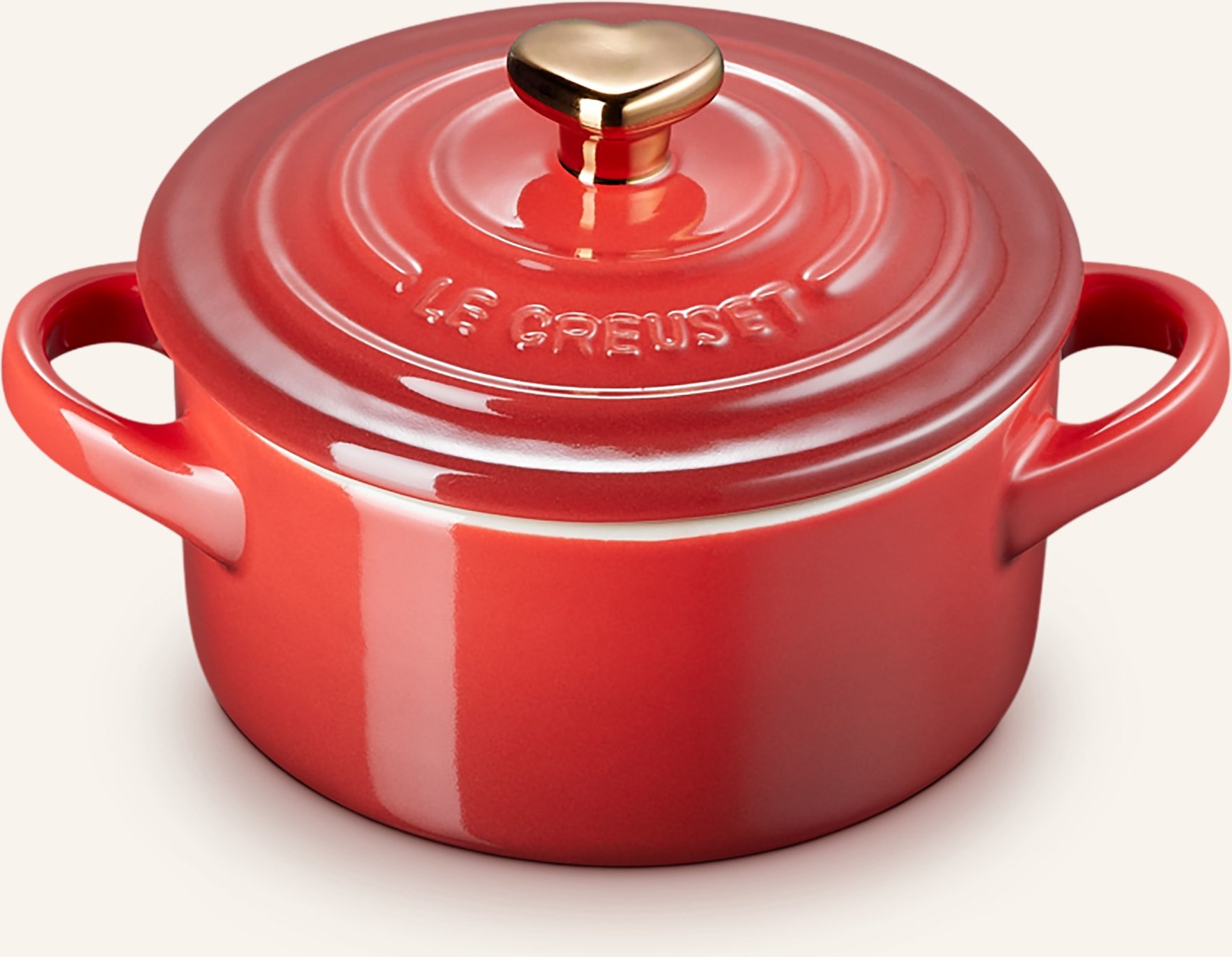 Le Creuset Mini-Cocotte rot