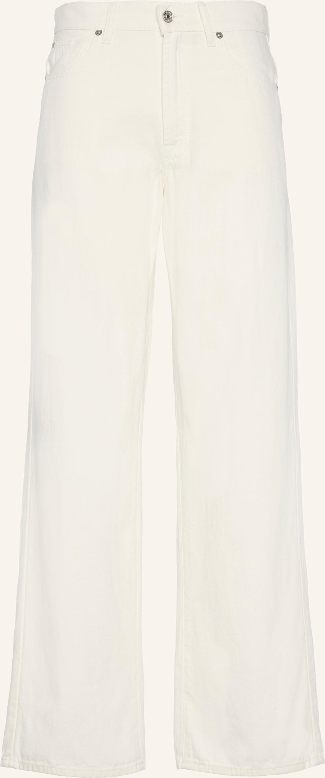 7 For All Mankind Jeans Straight Straight Fit weiss