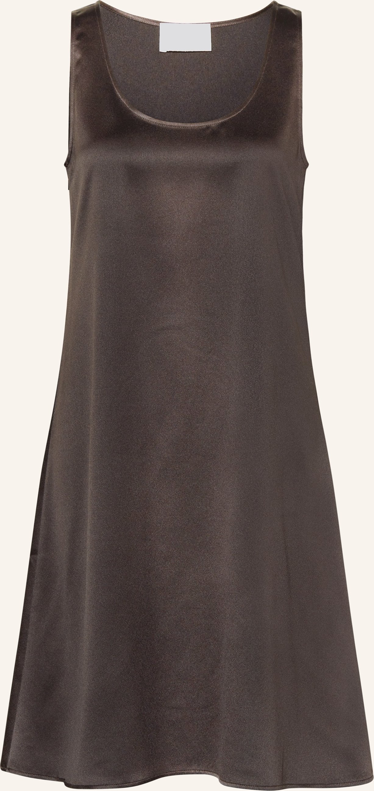 Juvia Satinkleid Nuna braun