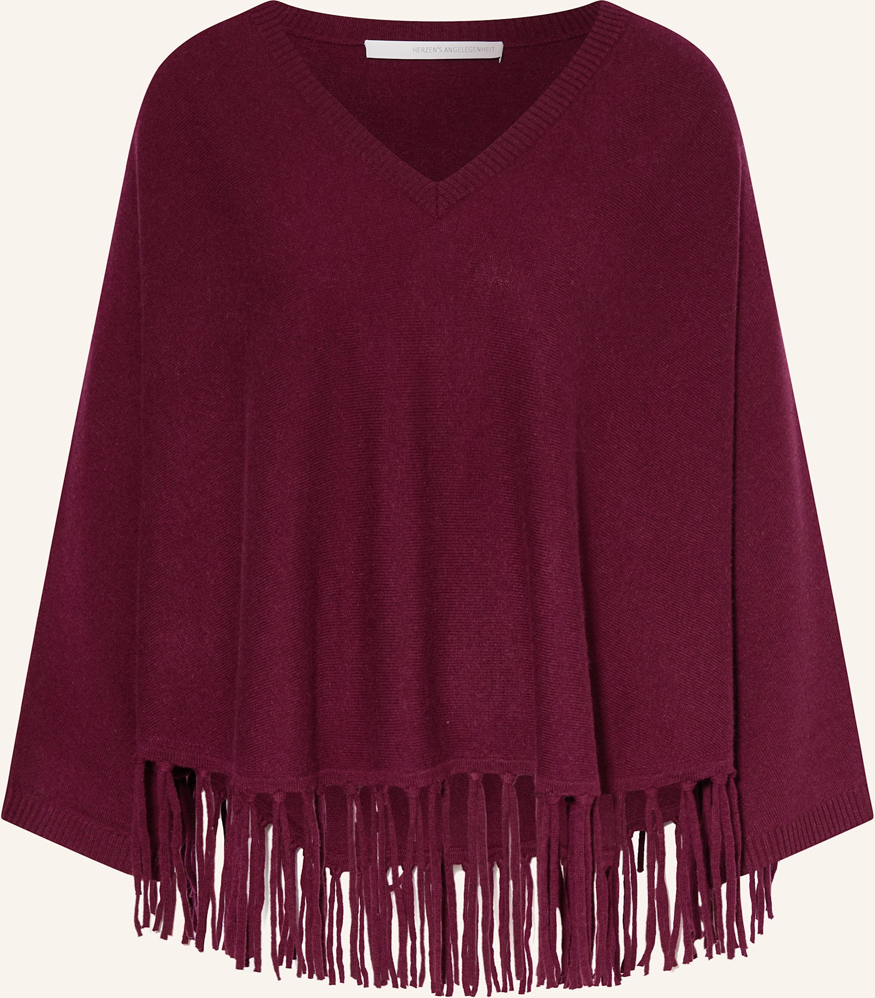 Herzen's Angelegenheit Poncho rot