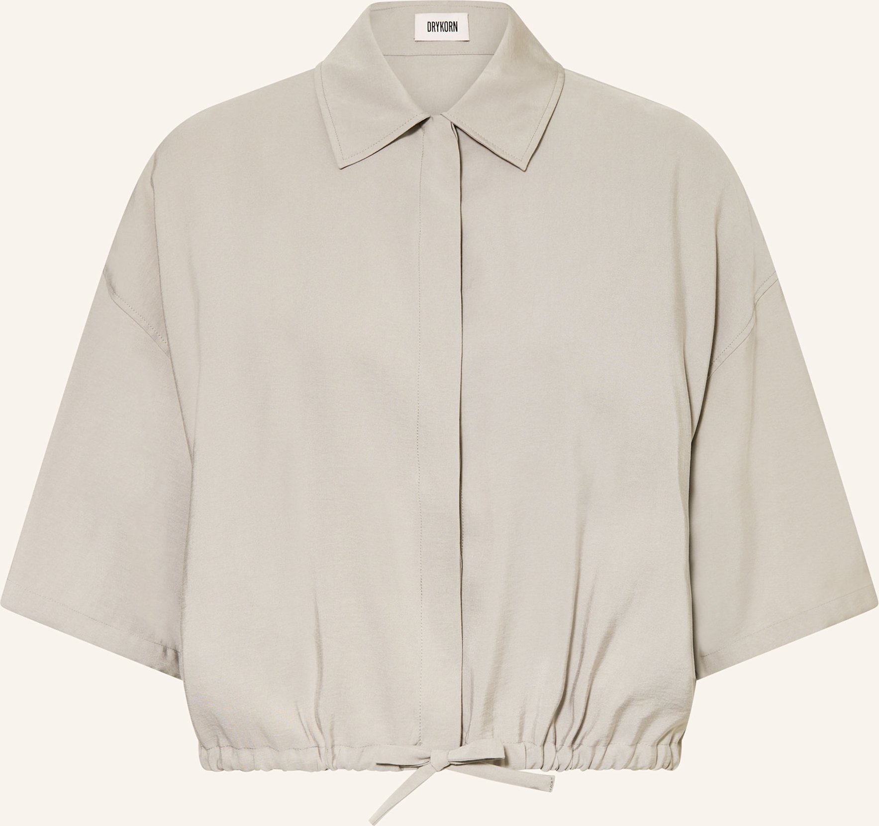 Drykorn Hemdbluse Lainay grau