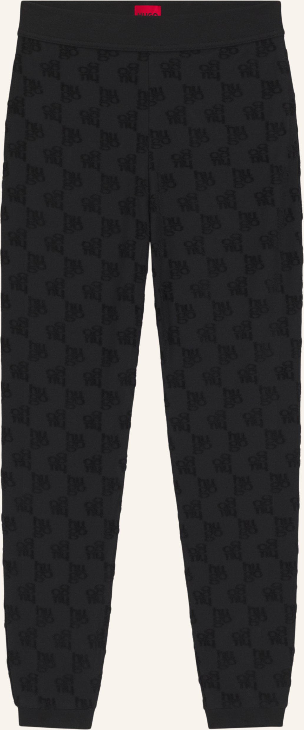 Hugo Loungewear Unterteil Terrymonogram_Pants schwarz