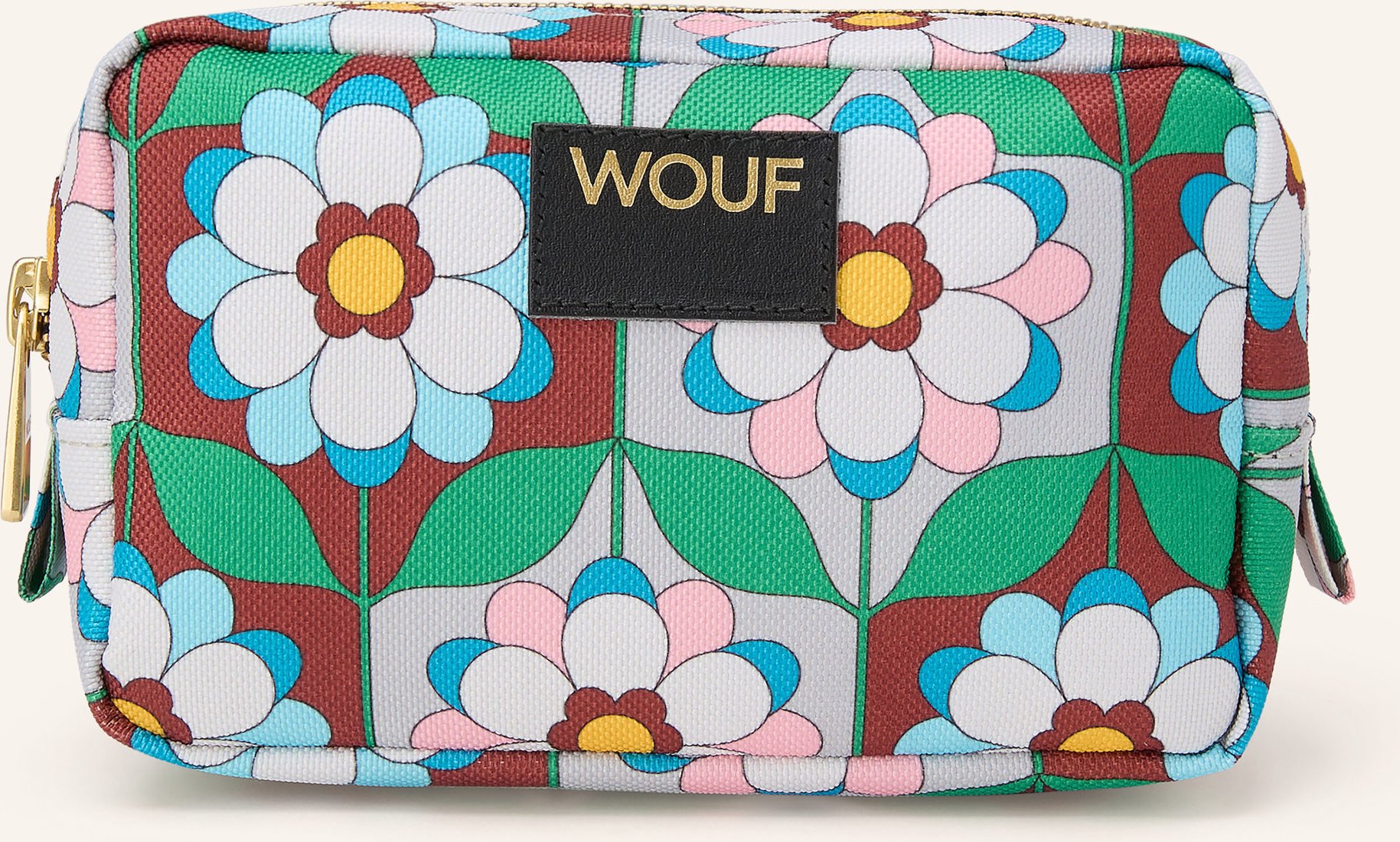 Wouf Kosmetiktasche Kaleido gruen