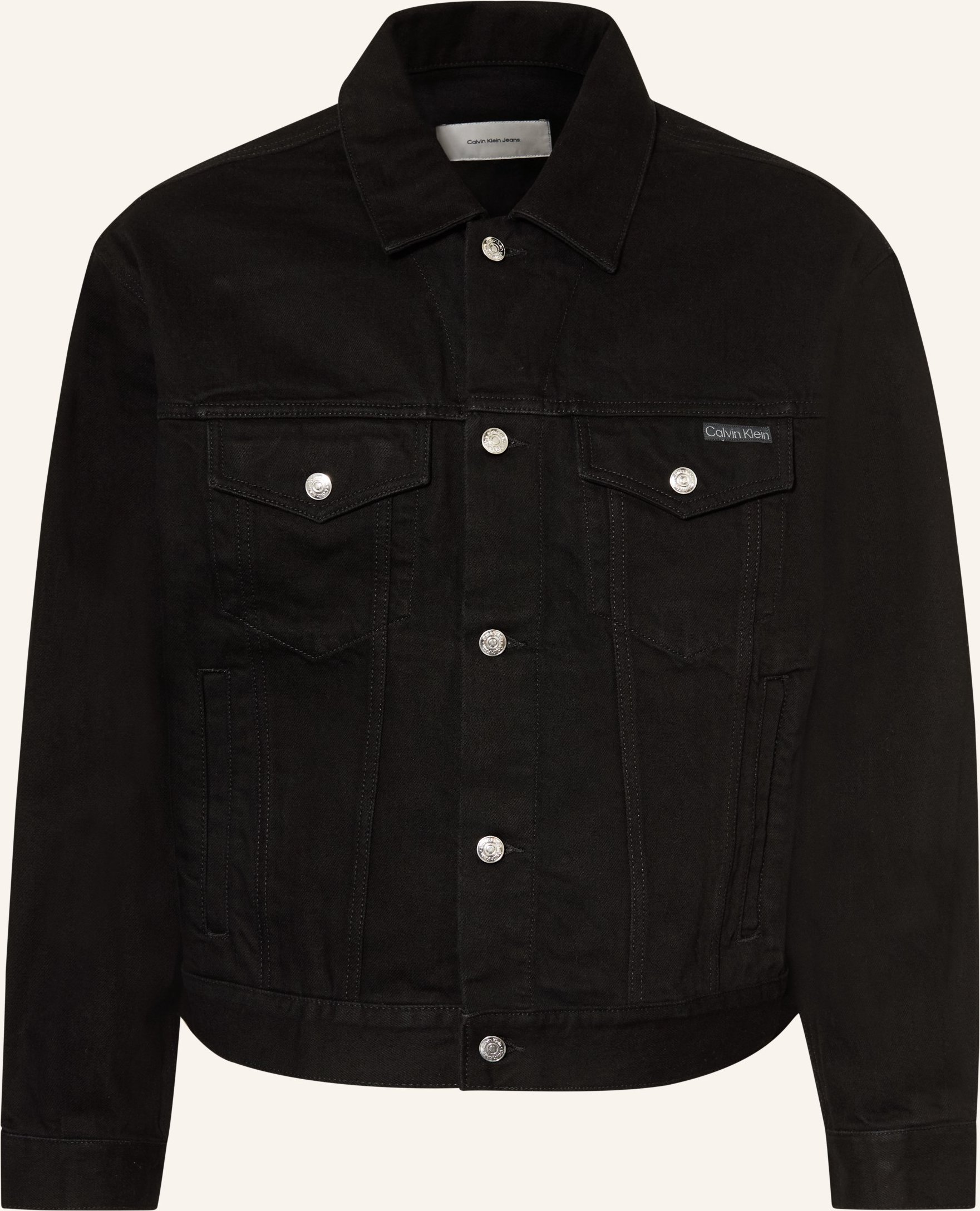 Calvin Klein Jeans Jeansjacke schwarz