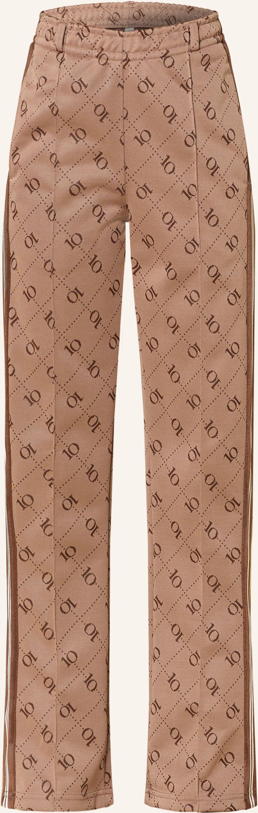 10days Track Pants Mit Galonstreifen beige