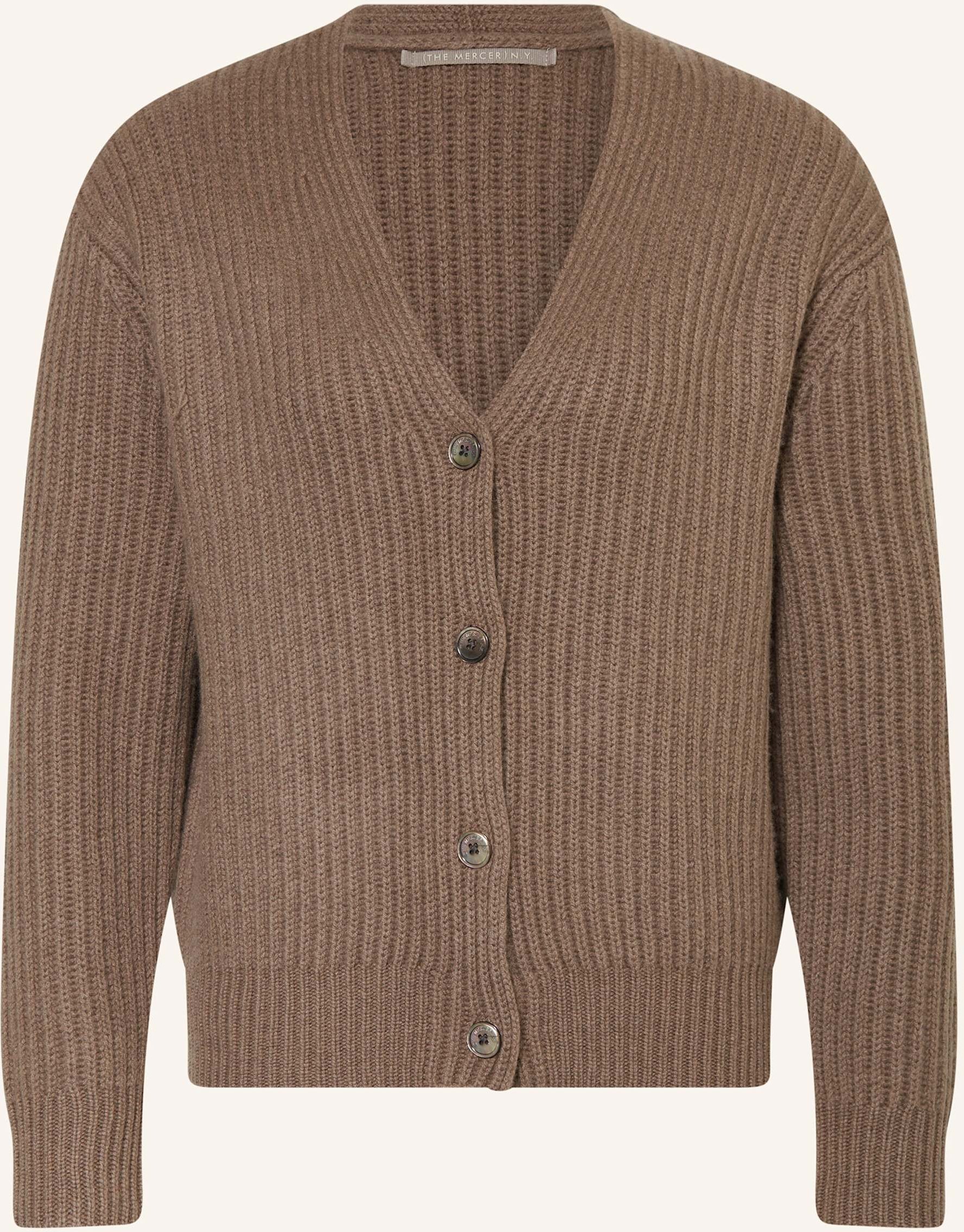 (The Mercer) N.Y. Strickjacke Aus Cashmere beige
