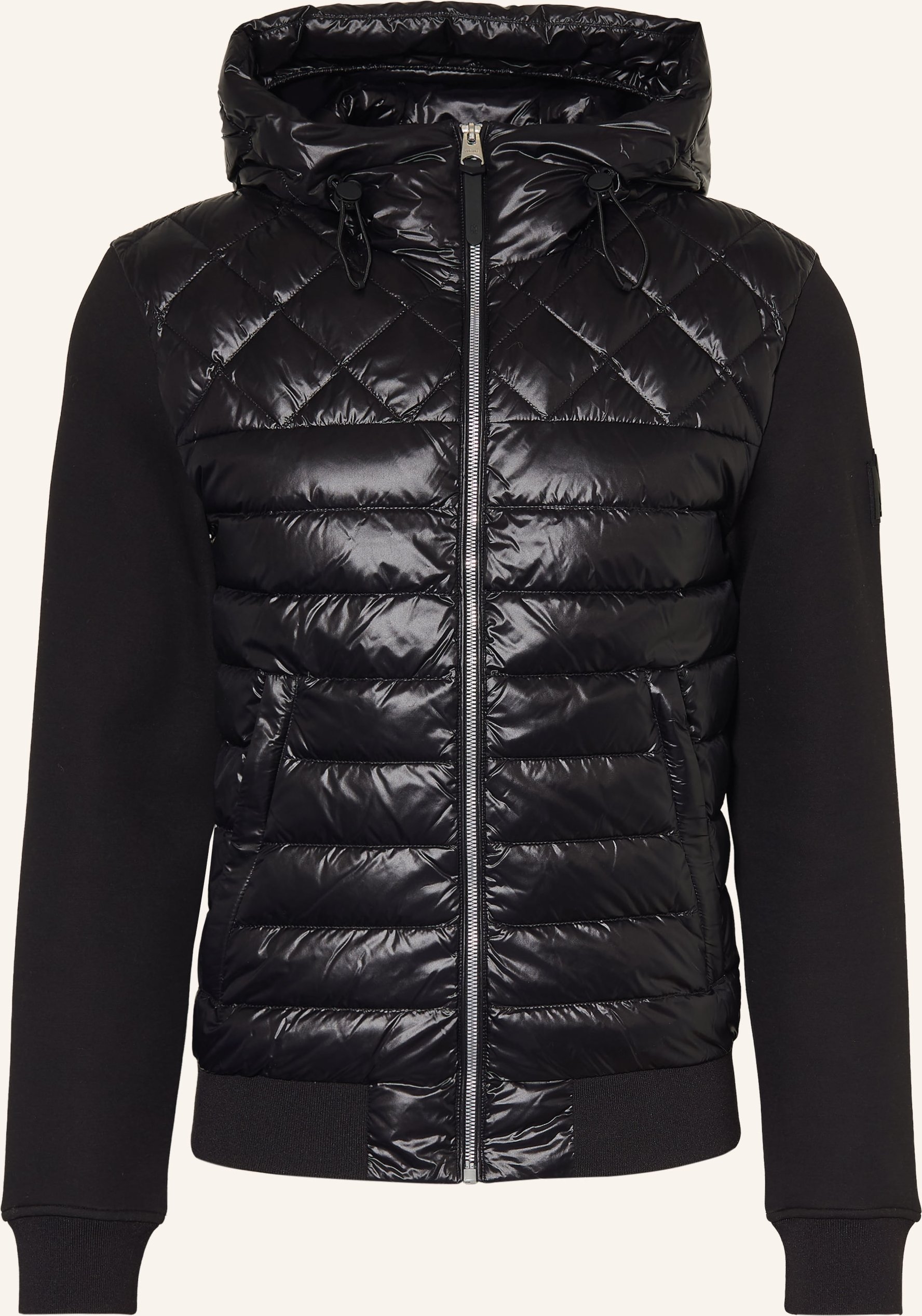 Mackage Daunenjacke Fletcher Im Materialmix schwarz