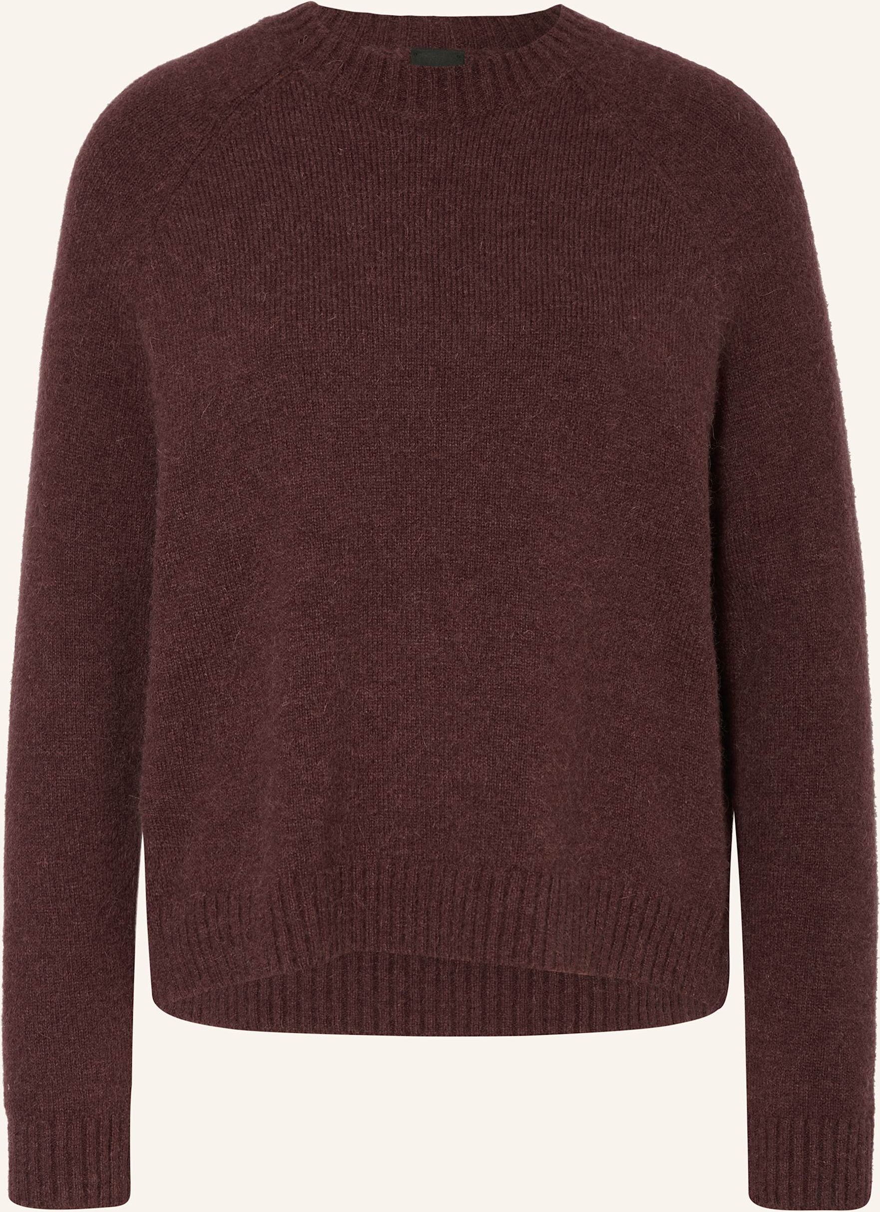 Thumbnail - Boss Pullover Febisan Mit Alpaka rot