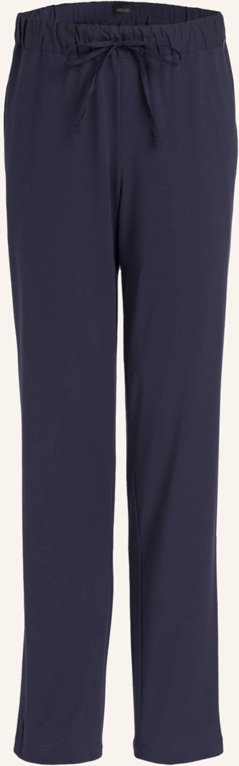 Hanro Schlafhose Night & Day blau