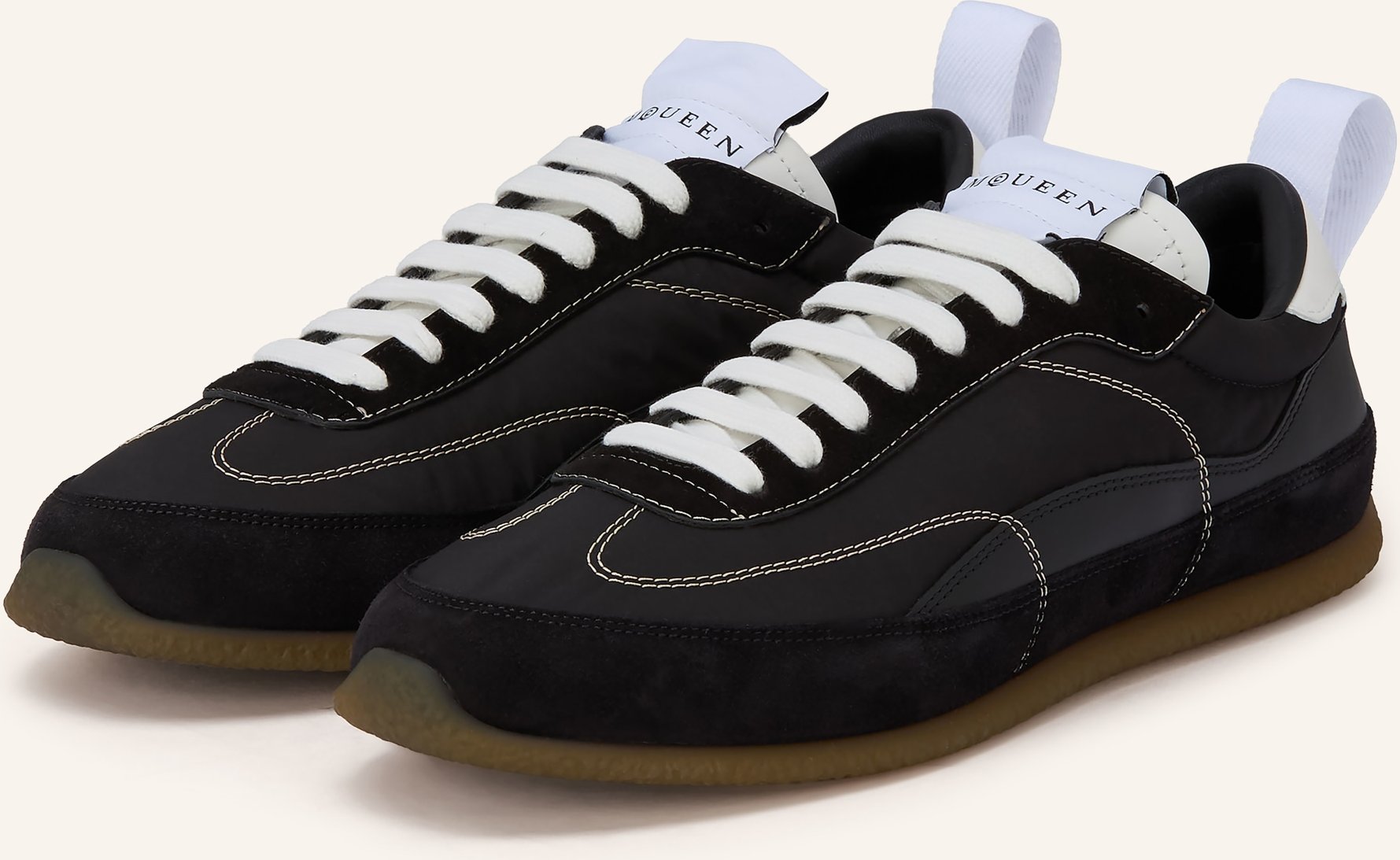 Mcqueen Sneaker schwarz