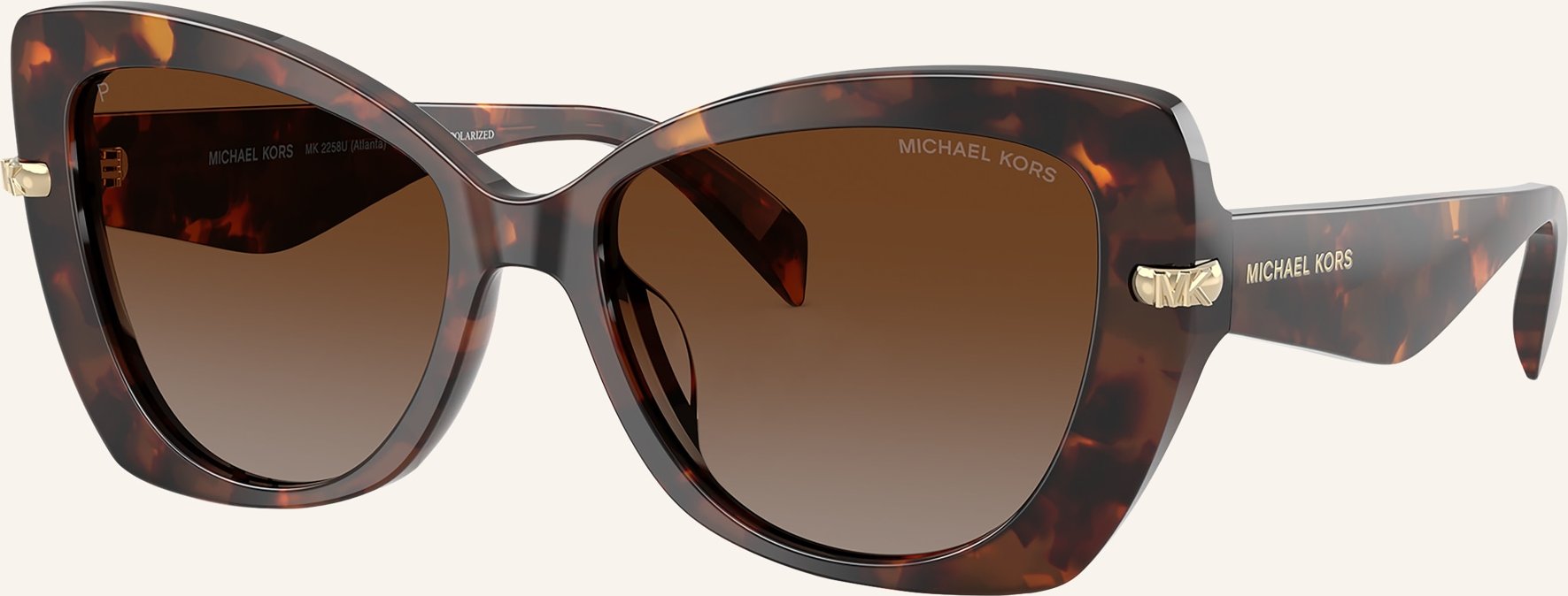 Thumbnail - Michael Kors Sonnenbrille mk2258u braun