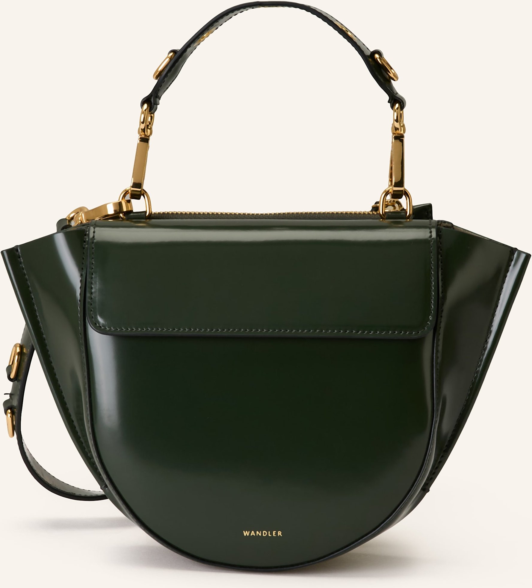 Wandler Schultertasche Hortensia gruen