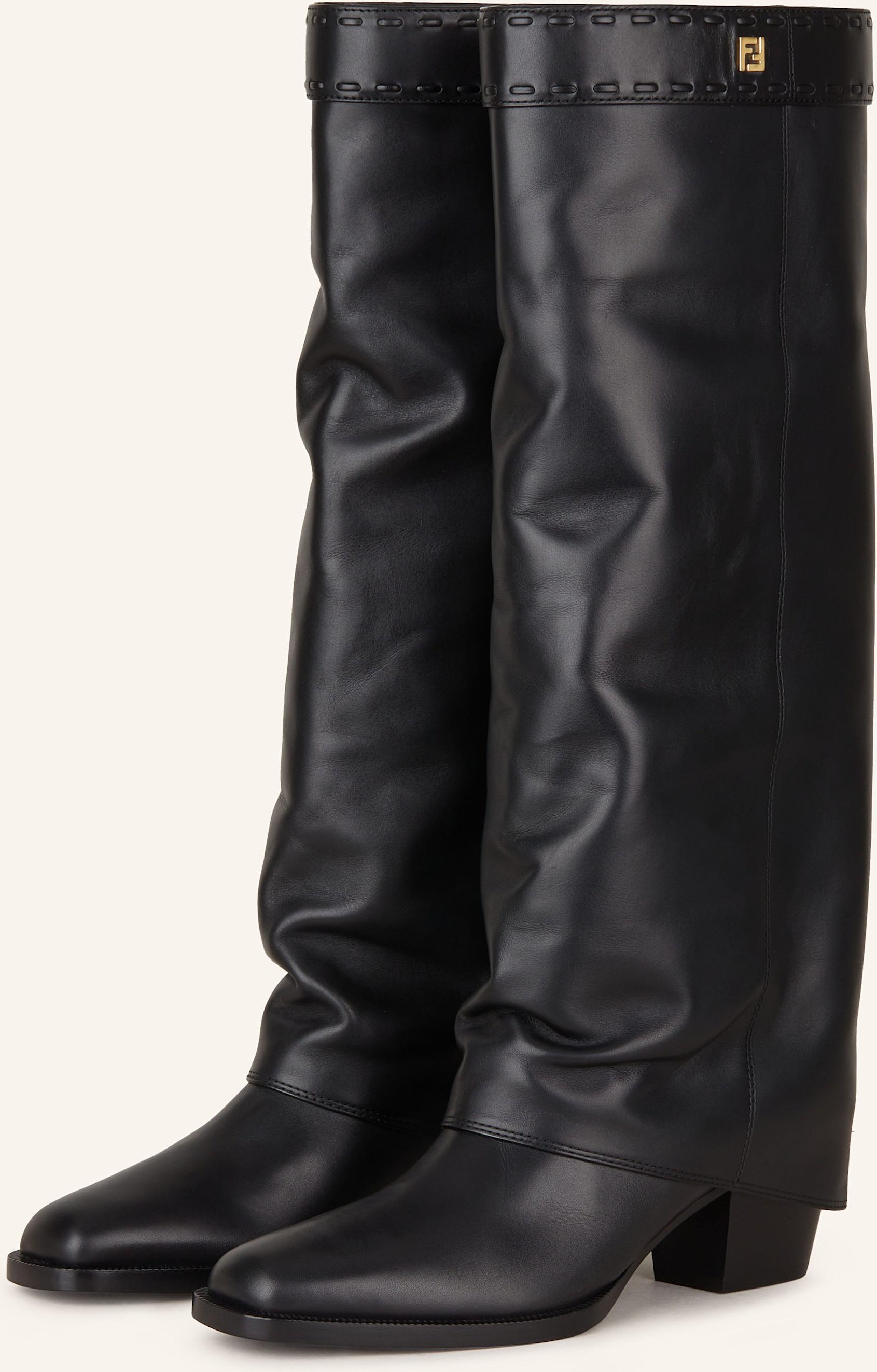 Fendi Stiefel schwarz