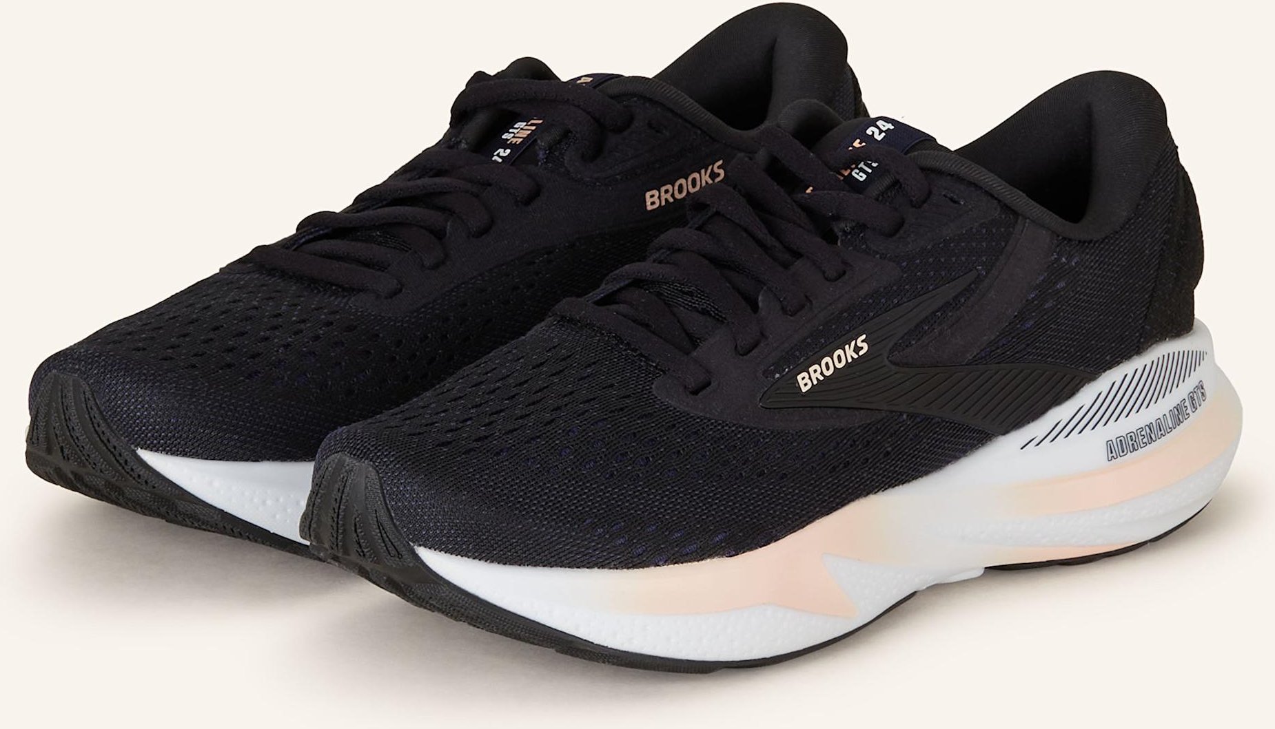 Brooks Laufschuhe Adrenaline Gts 24 schwarz