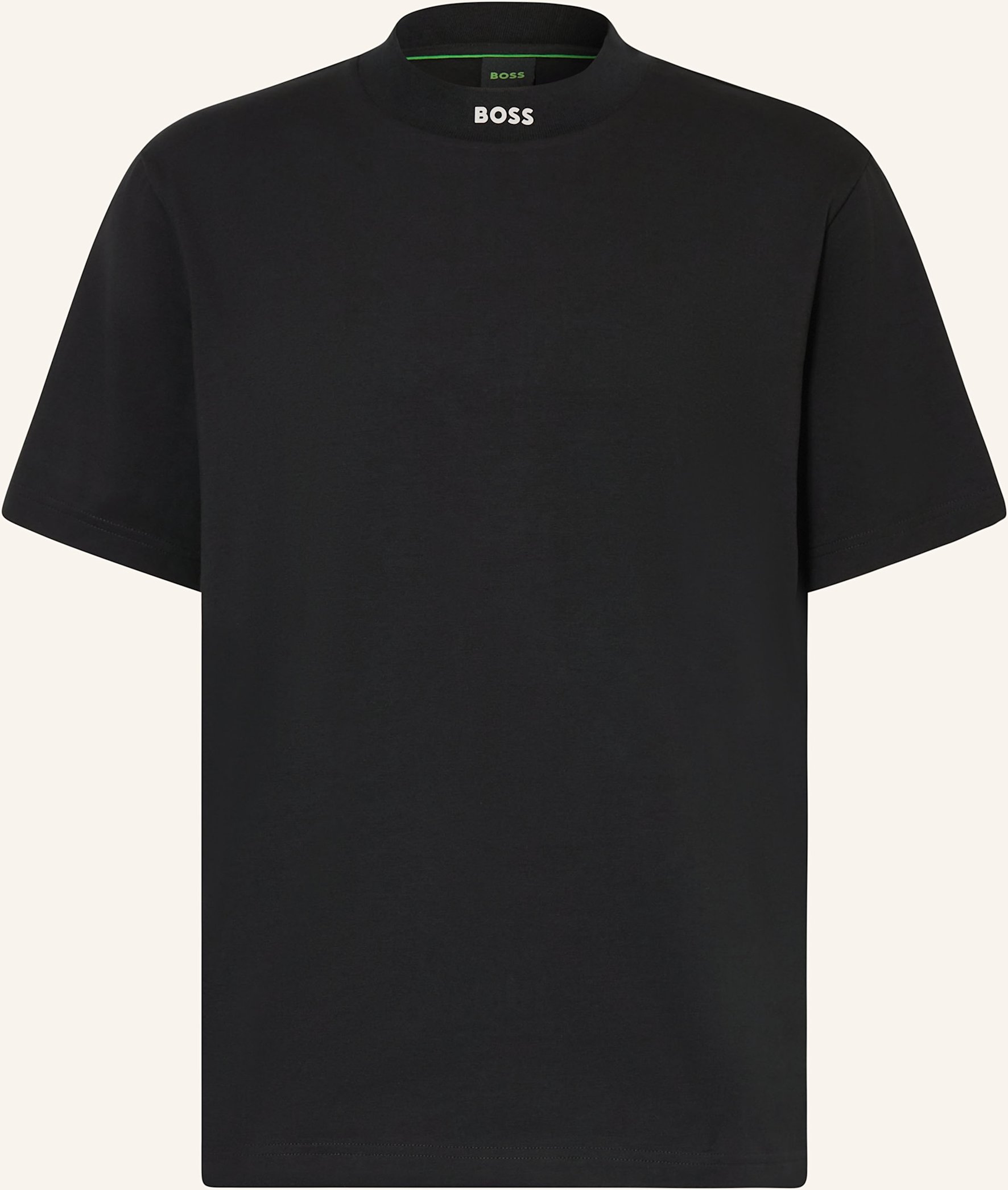 Boss T-Shirt Collar Zone schwarz