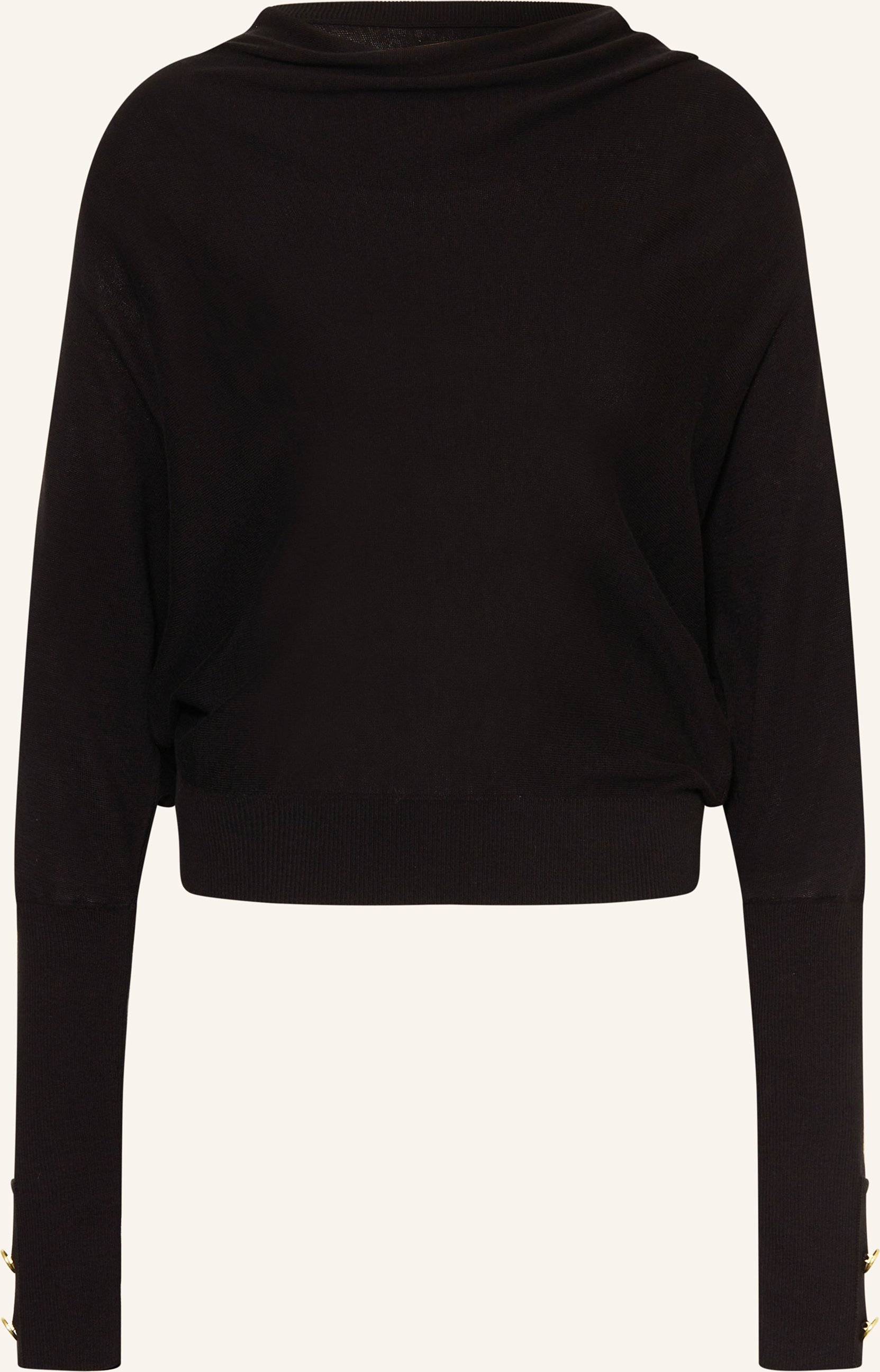 Barbour International Pullover Nia schwarz