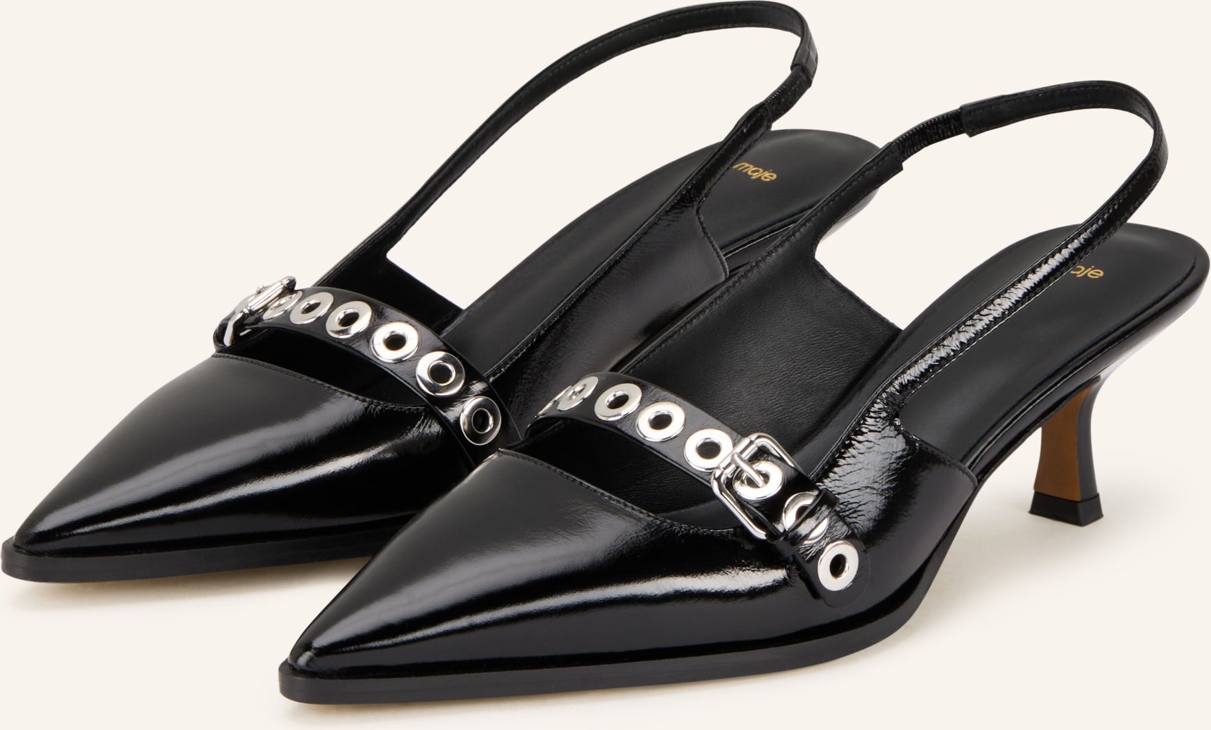 Maje Slingpumps schwarz