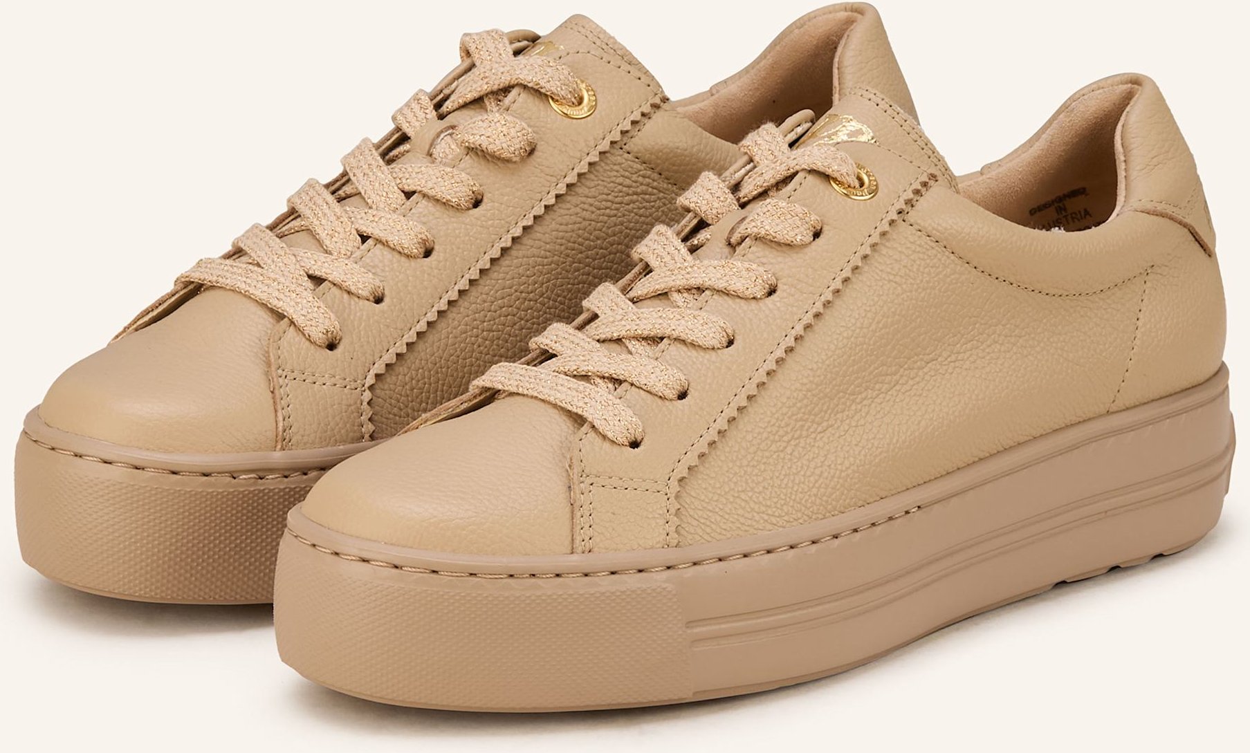 Thumbnail - Paul Green Plateau-Sneaker Maincalf Space beige