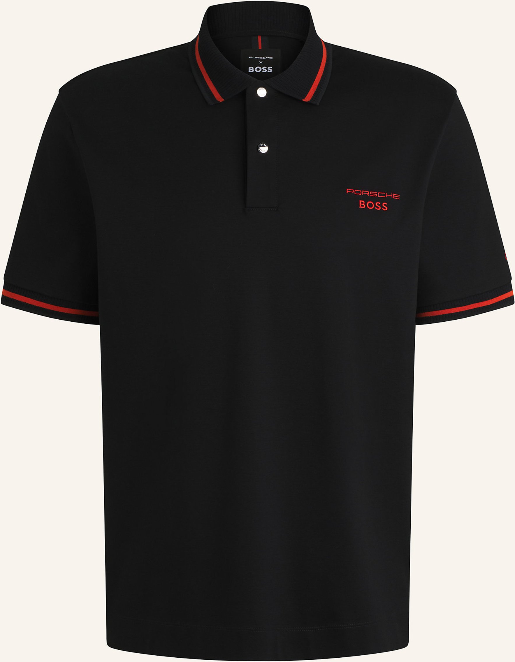 Boss Poloshirt C-Parris 197_Ps Regular Fit schwarz