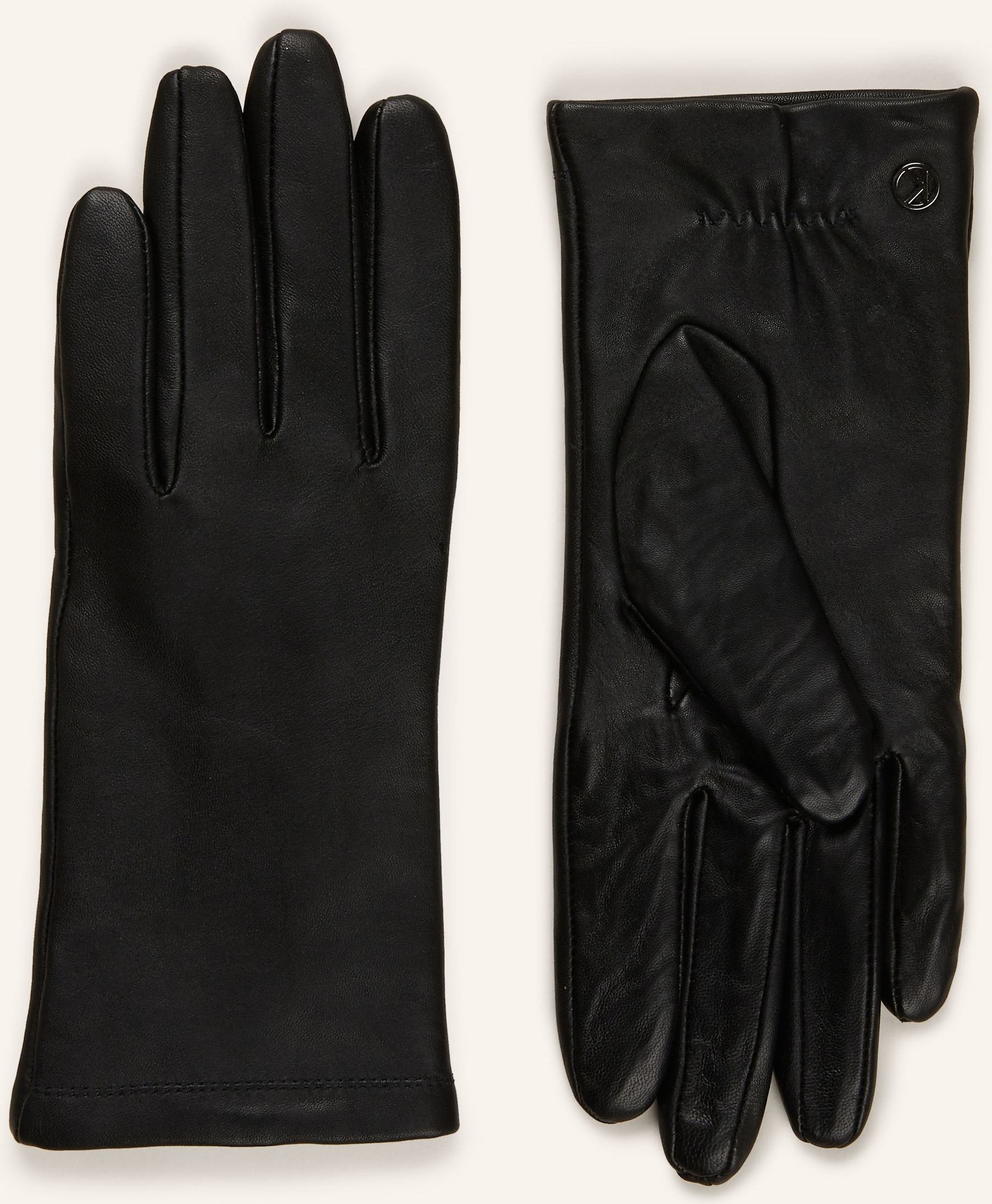 Kessler Lederhandschuhe Mit Touchscreen-Funktion schwarz