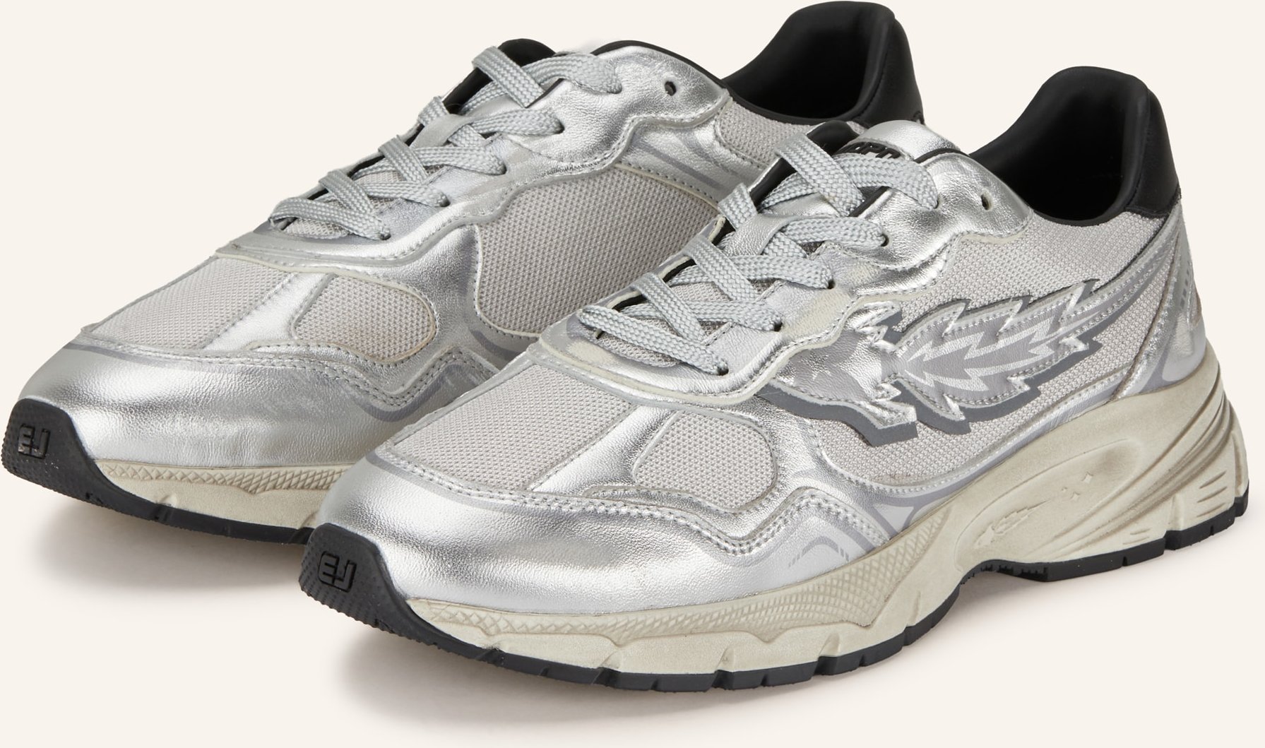 Enterprise Japan Sneaker Run Rocket 5 silber