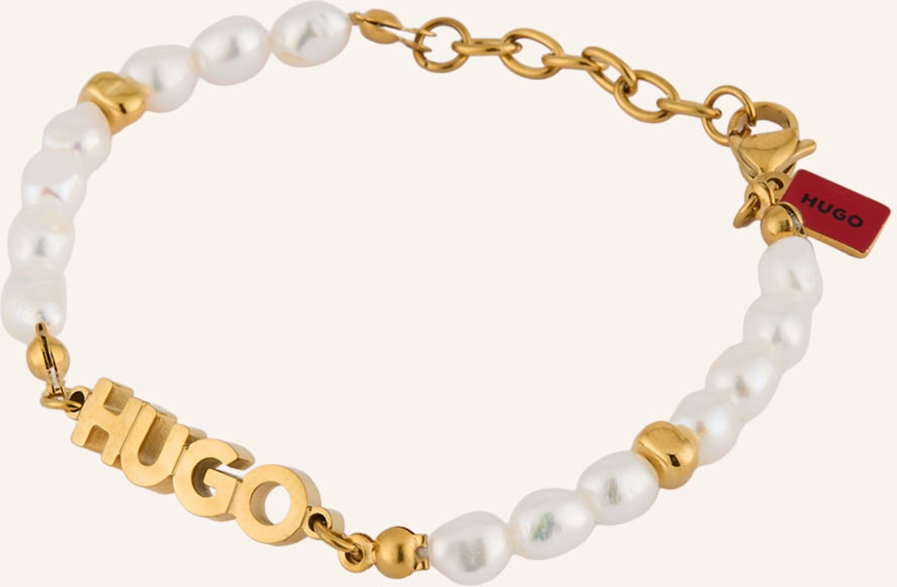 Hugo Armband Shellbeads gold