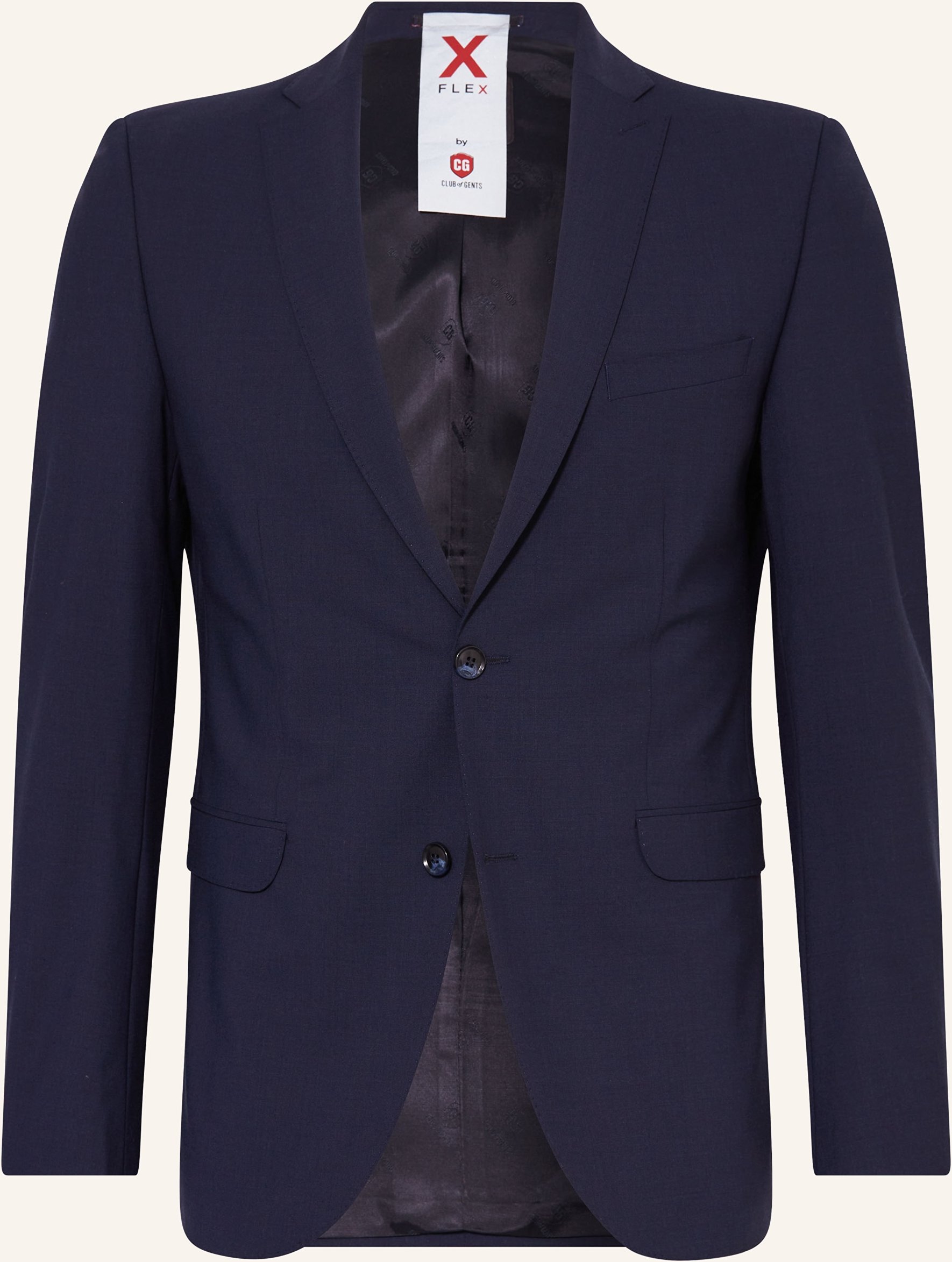 Cg - Club Of Gents Anzugsakko Caden Slim Fit blau