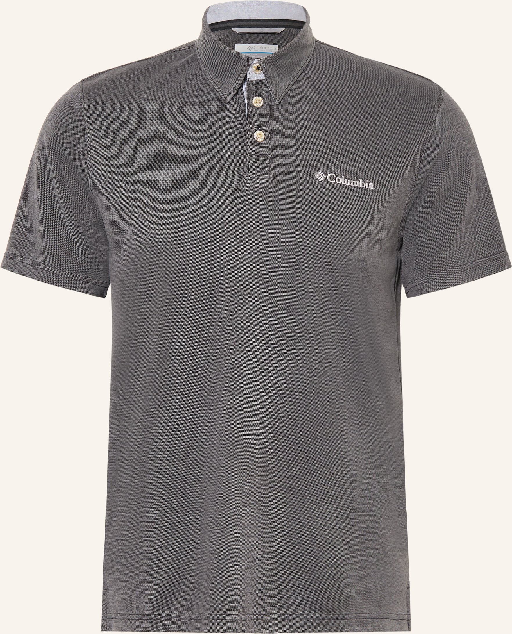 Columbia Jersey-Poloshirt Nelson Point™ grau