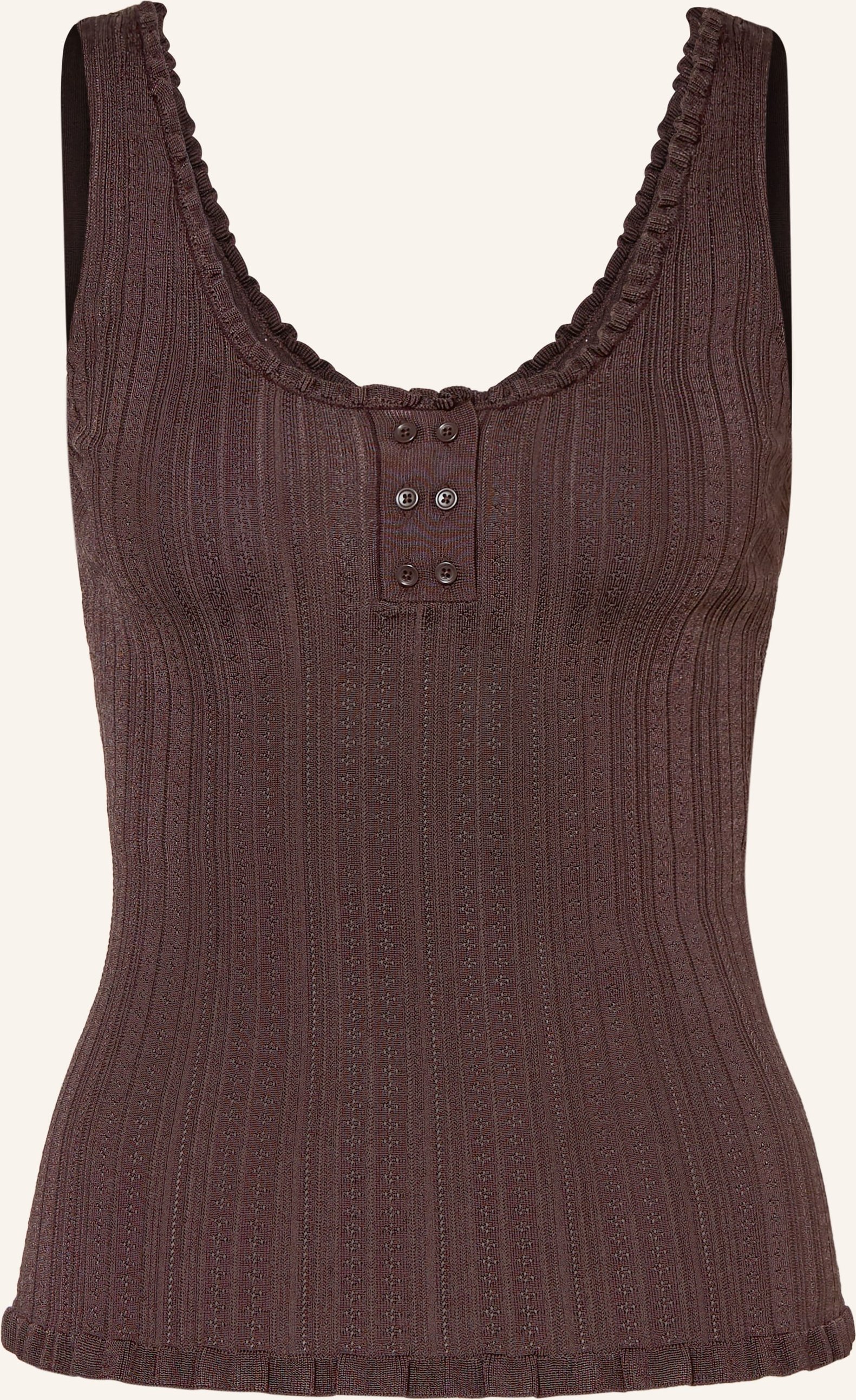 Claudie Pierlot Stricktop braun