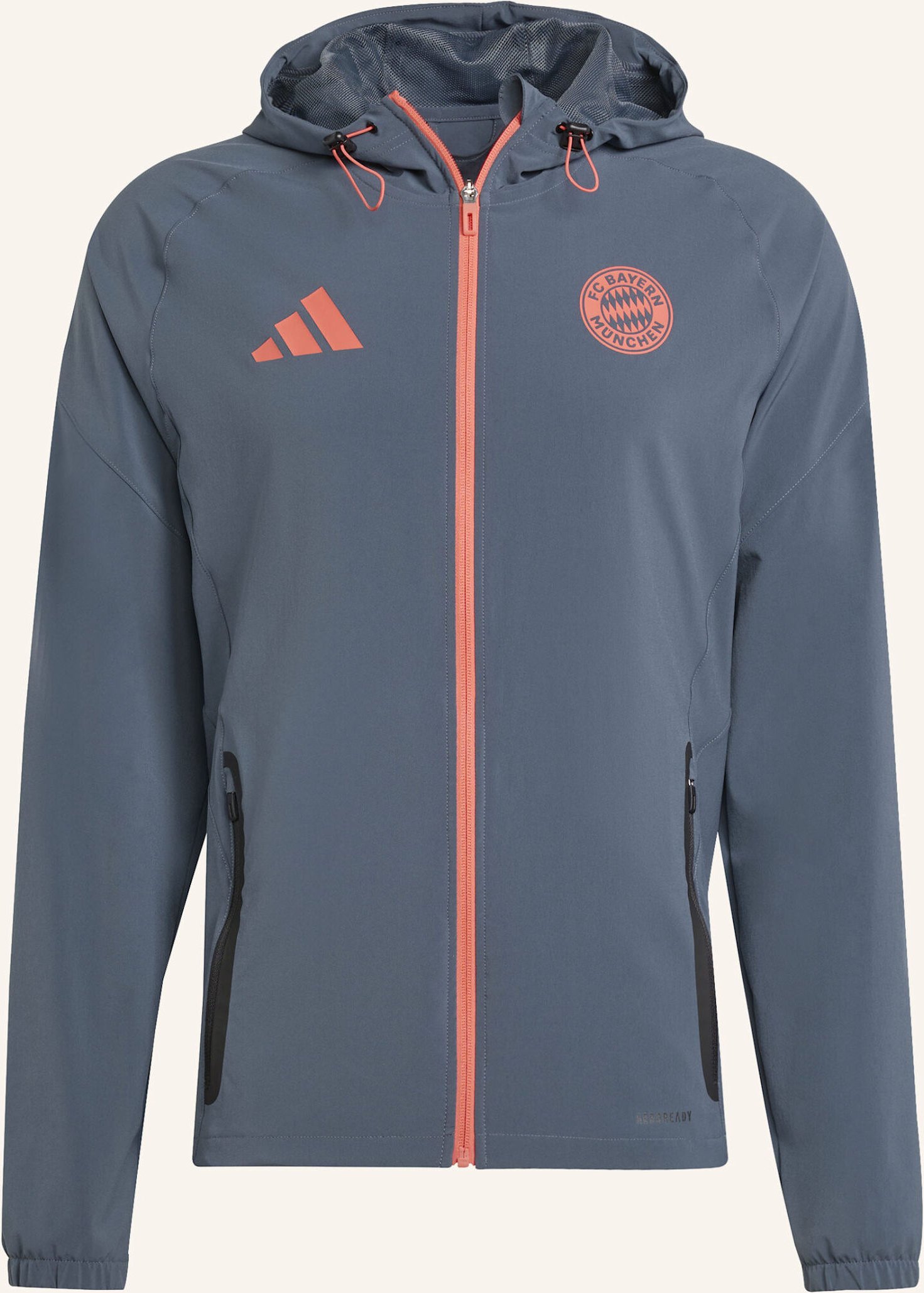 Adidas Fc Bayern Tiro 25 Competition Vis Tech Travel Jacke grau