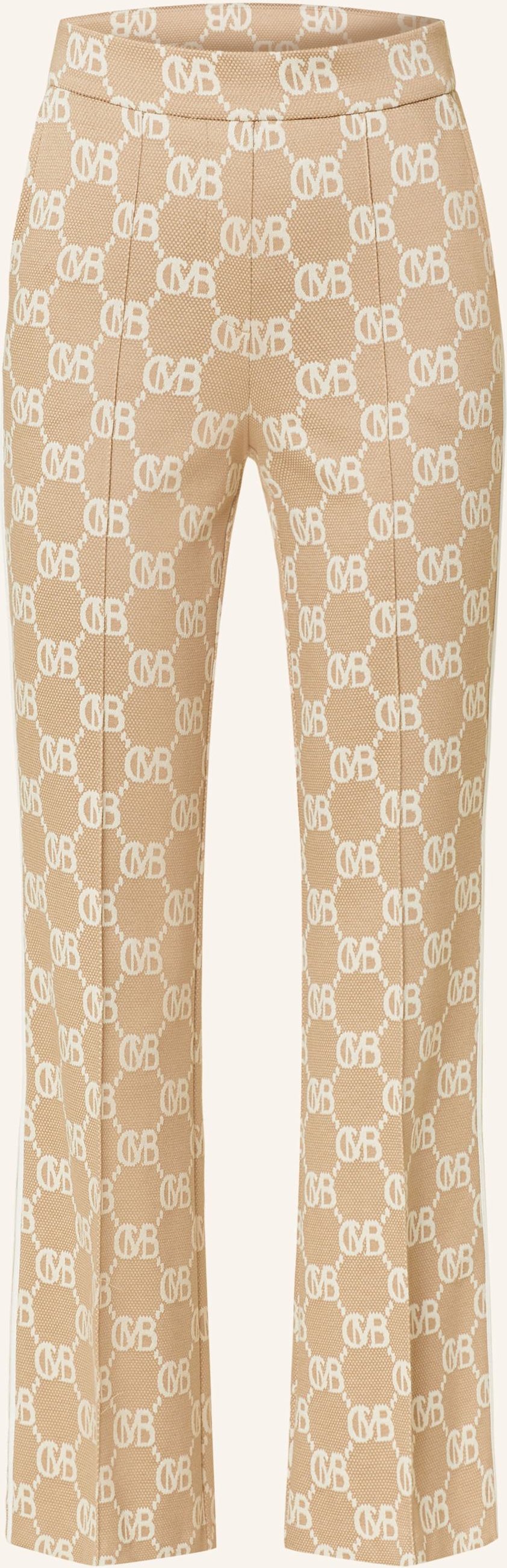 Cambio Hose Francoise Im Jogging-Stil braun