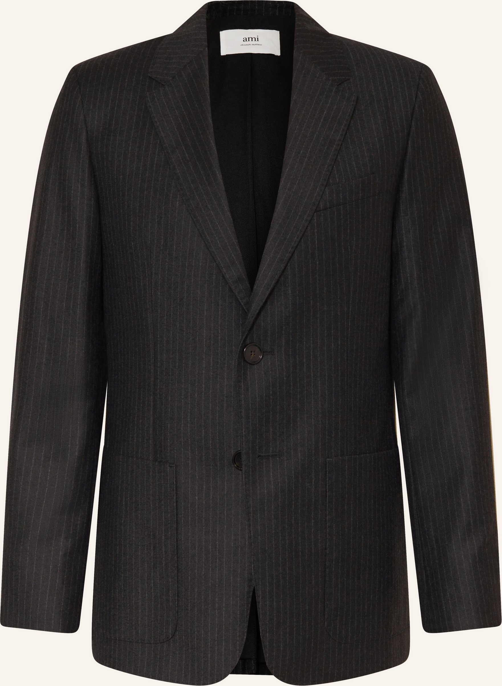 Ami Paris Anzugsakko Regular Fit grau