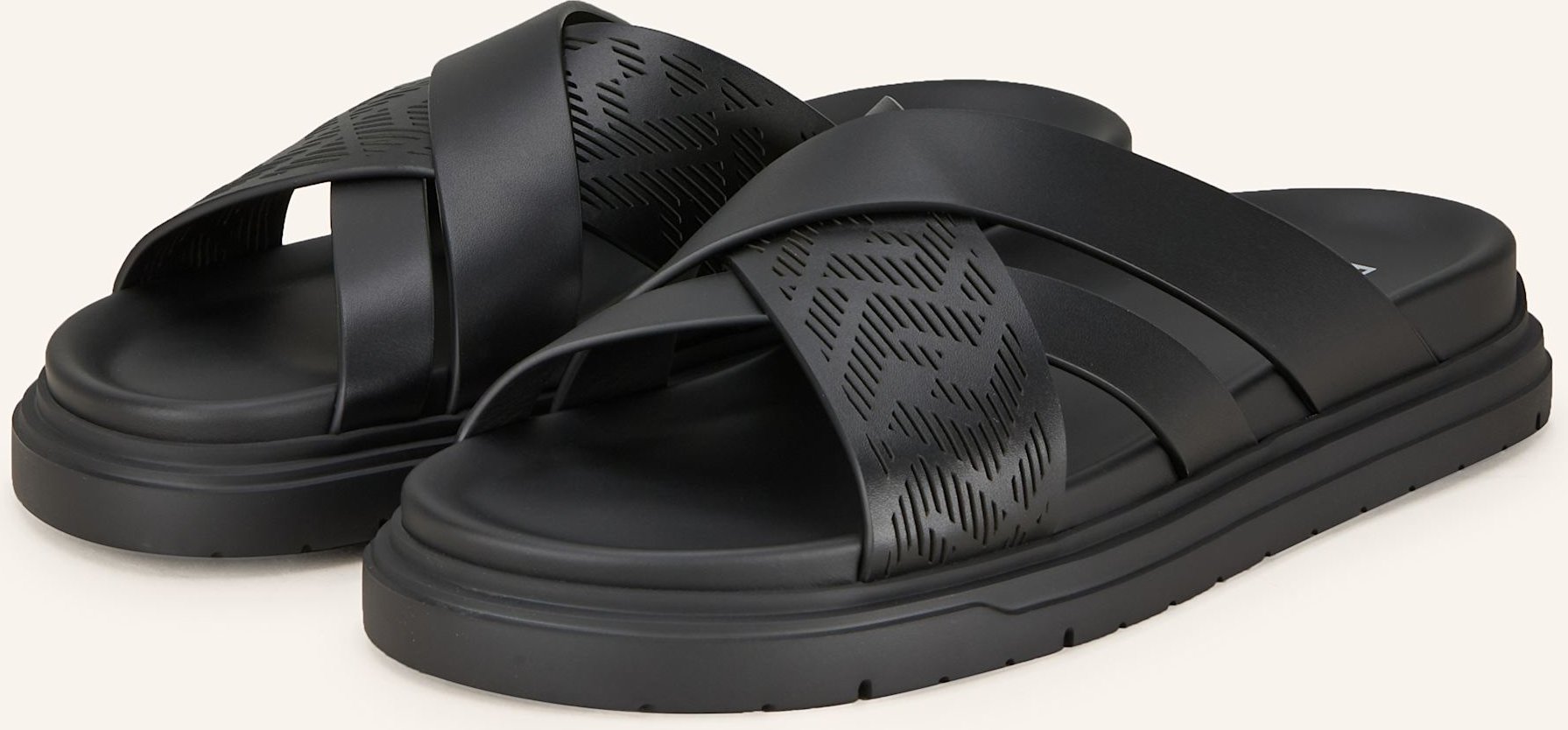 Fendi Pantoletten schwarz