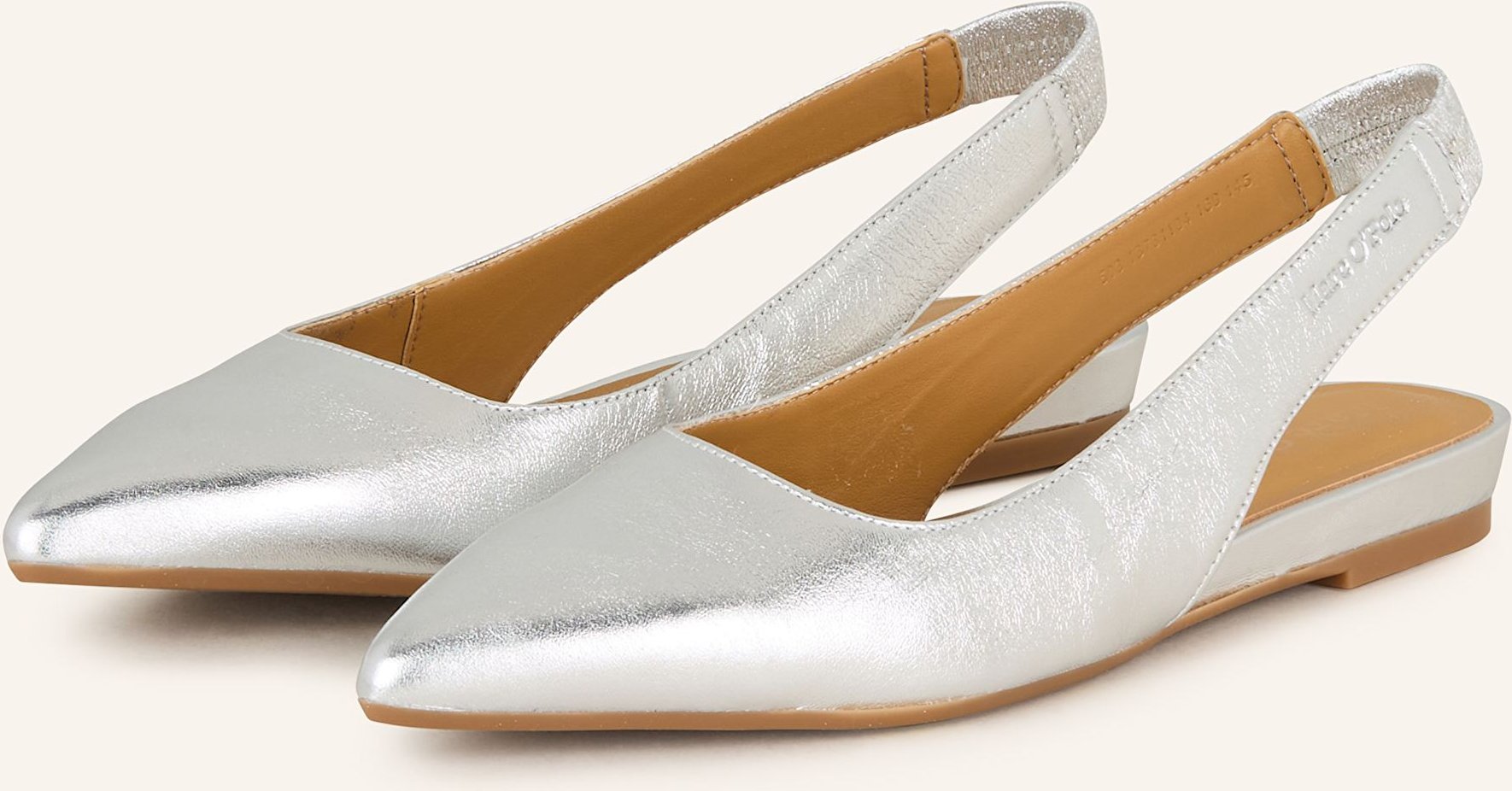 Marc O'polo Slingballerinas Penelope 3f silber