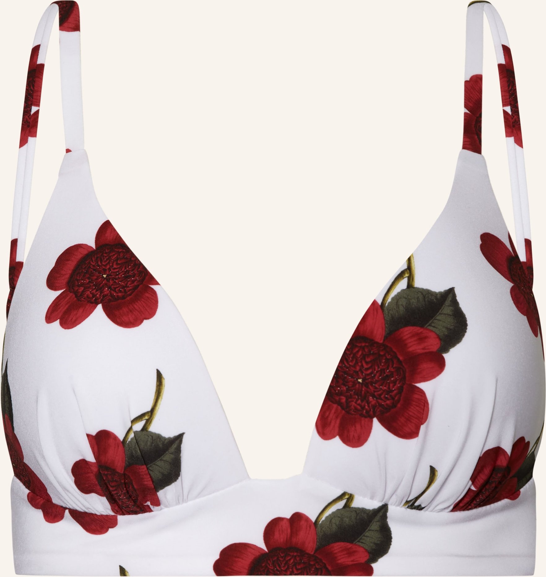 Maryan Mehlhorn Bralette-Bikini-Top The Bloom weiss