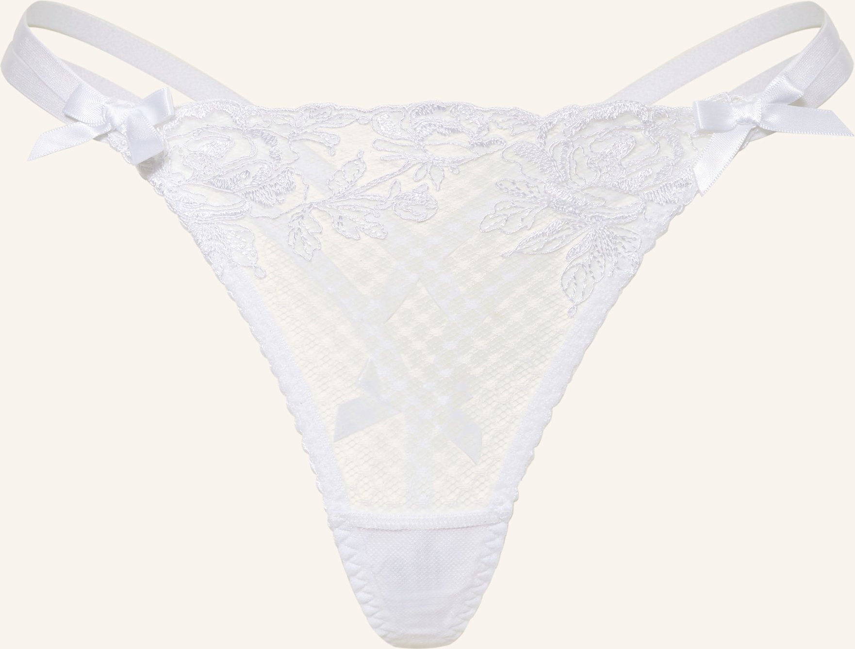 Thumbnail - Agent Provocateur String Rosia weiss