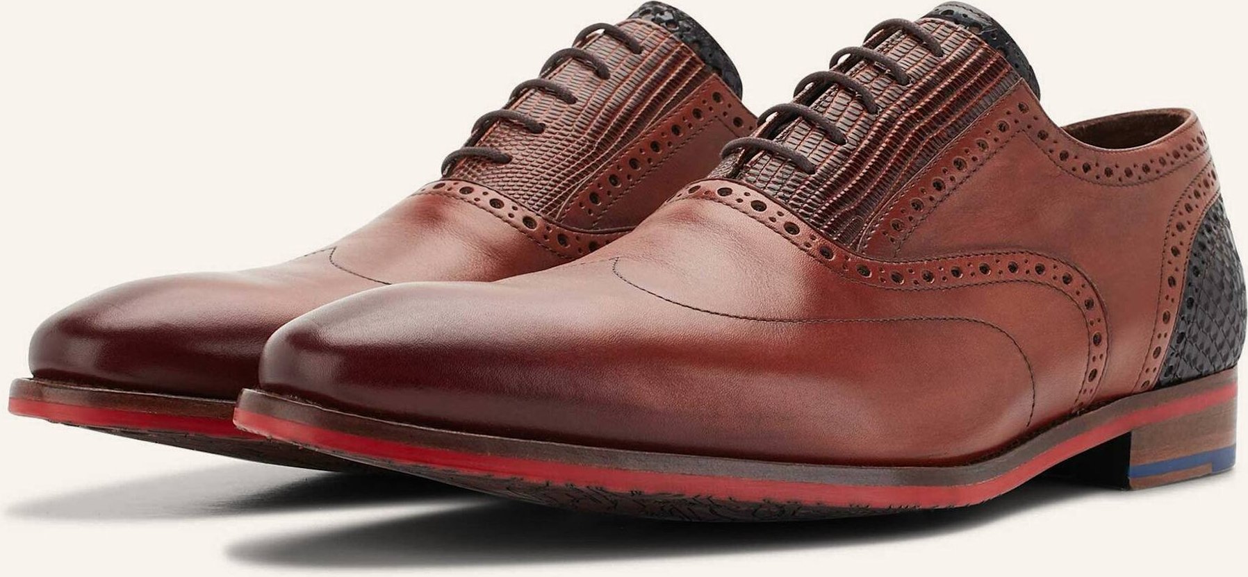 Floris Van Bommel Schnürer De Stapper 03 braun