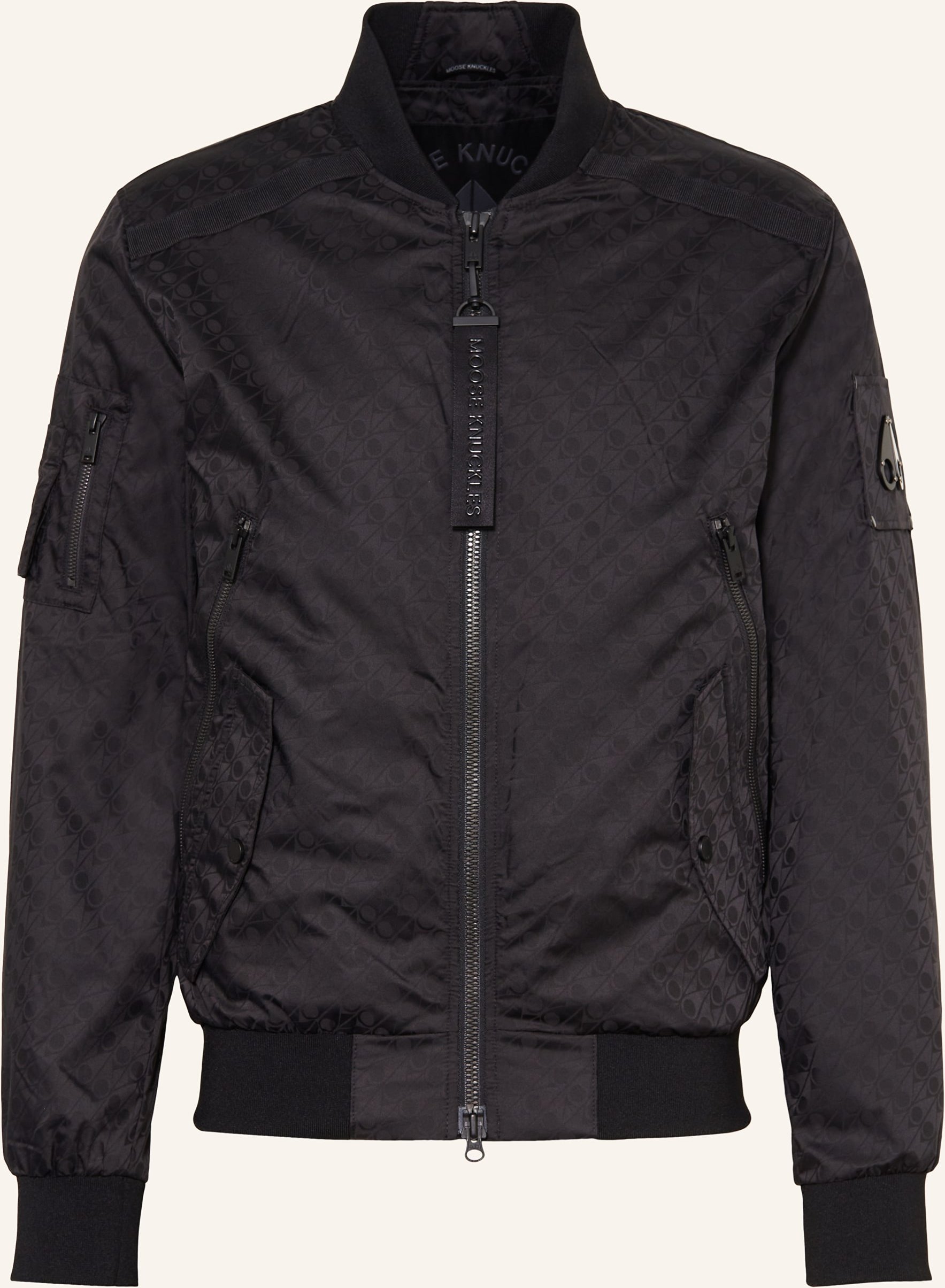 Moose Knuckles Blouson Courville schwarz