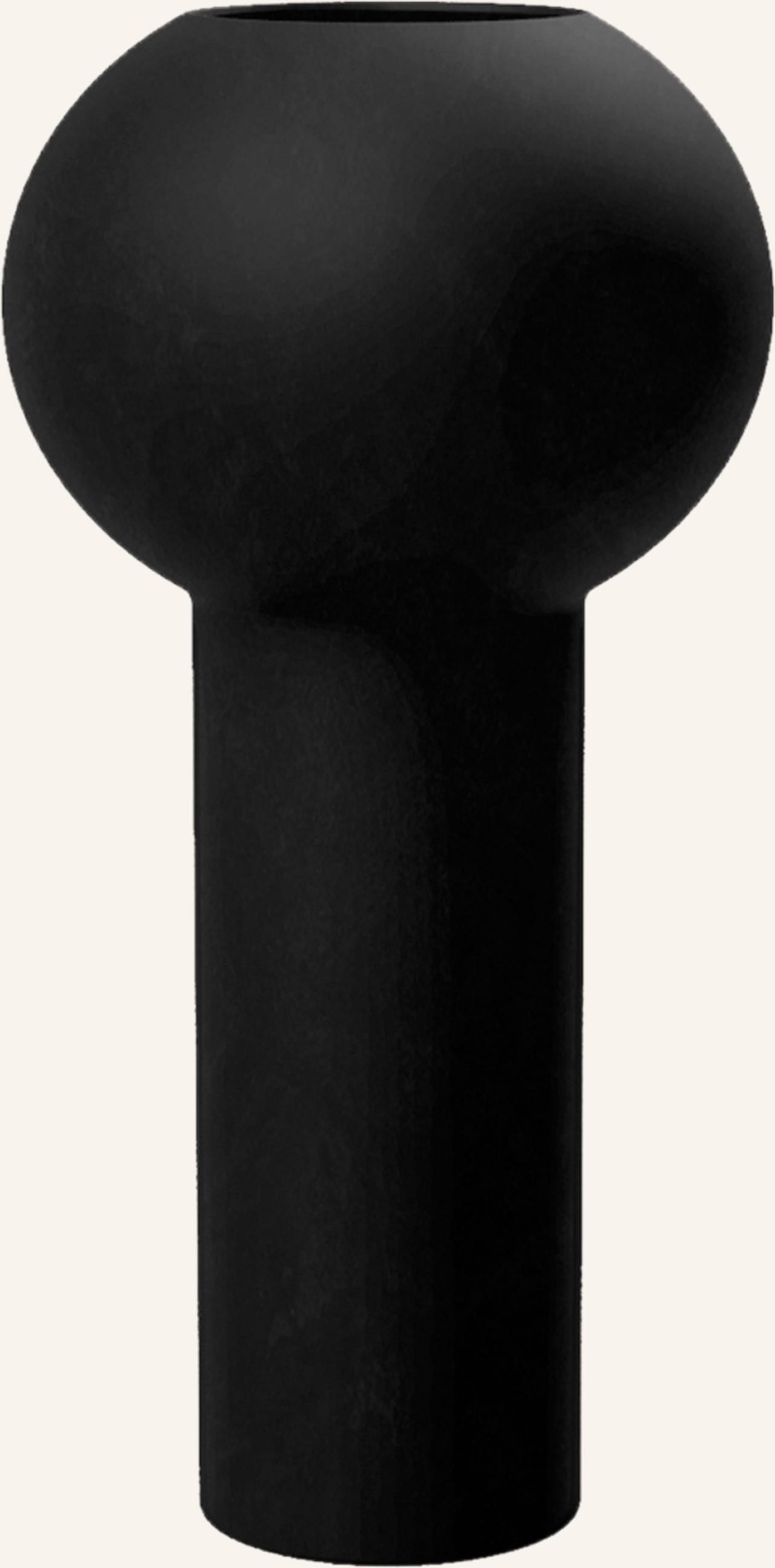 Cooee Design Vase Pillar schwarz
