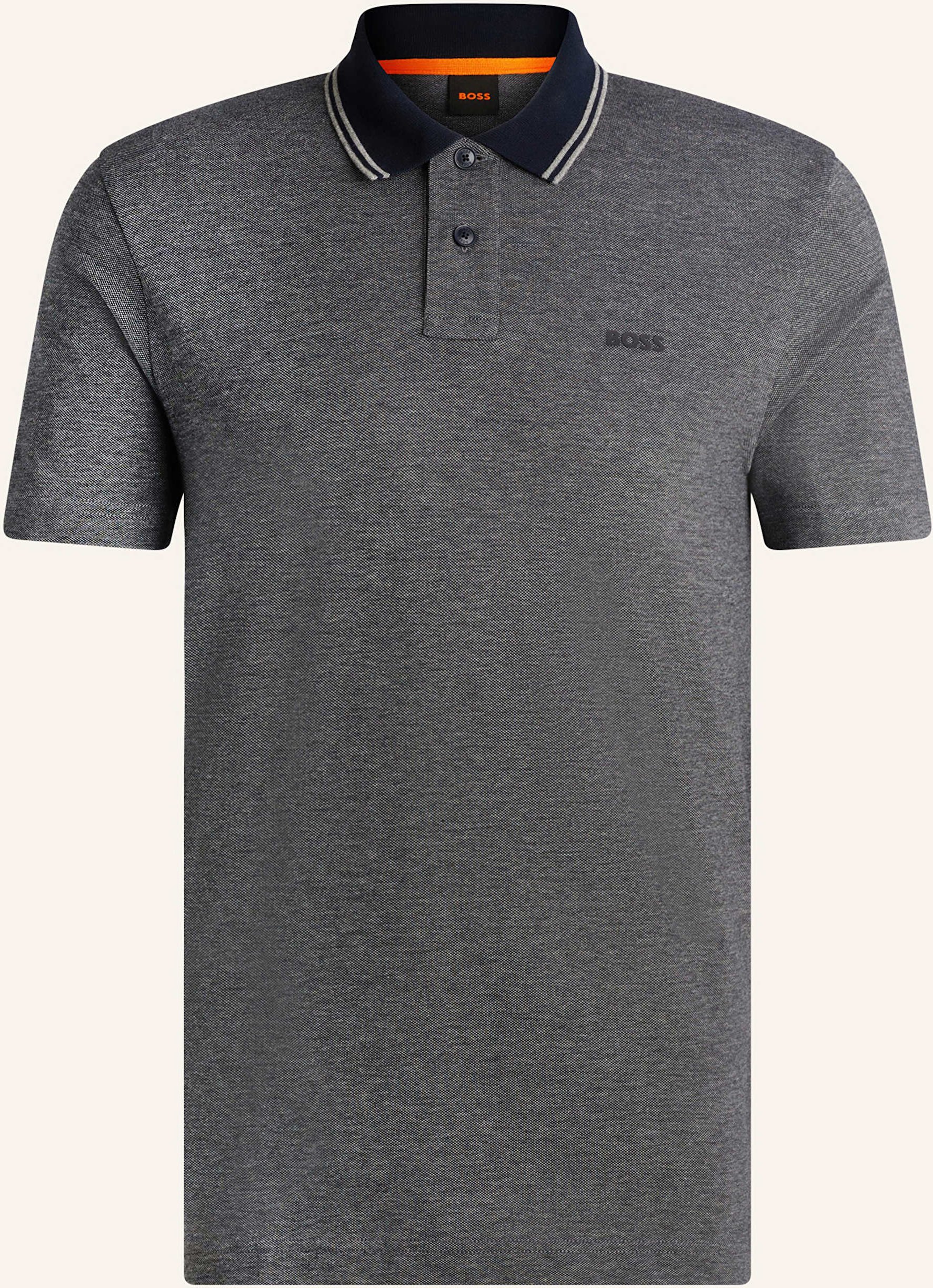 Boss Piqué-Poloshirt Peoxfordnew grau