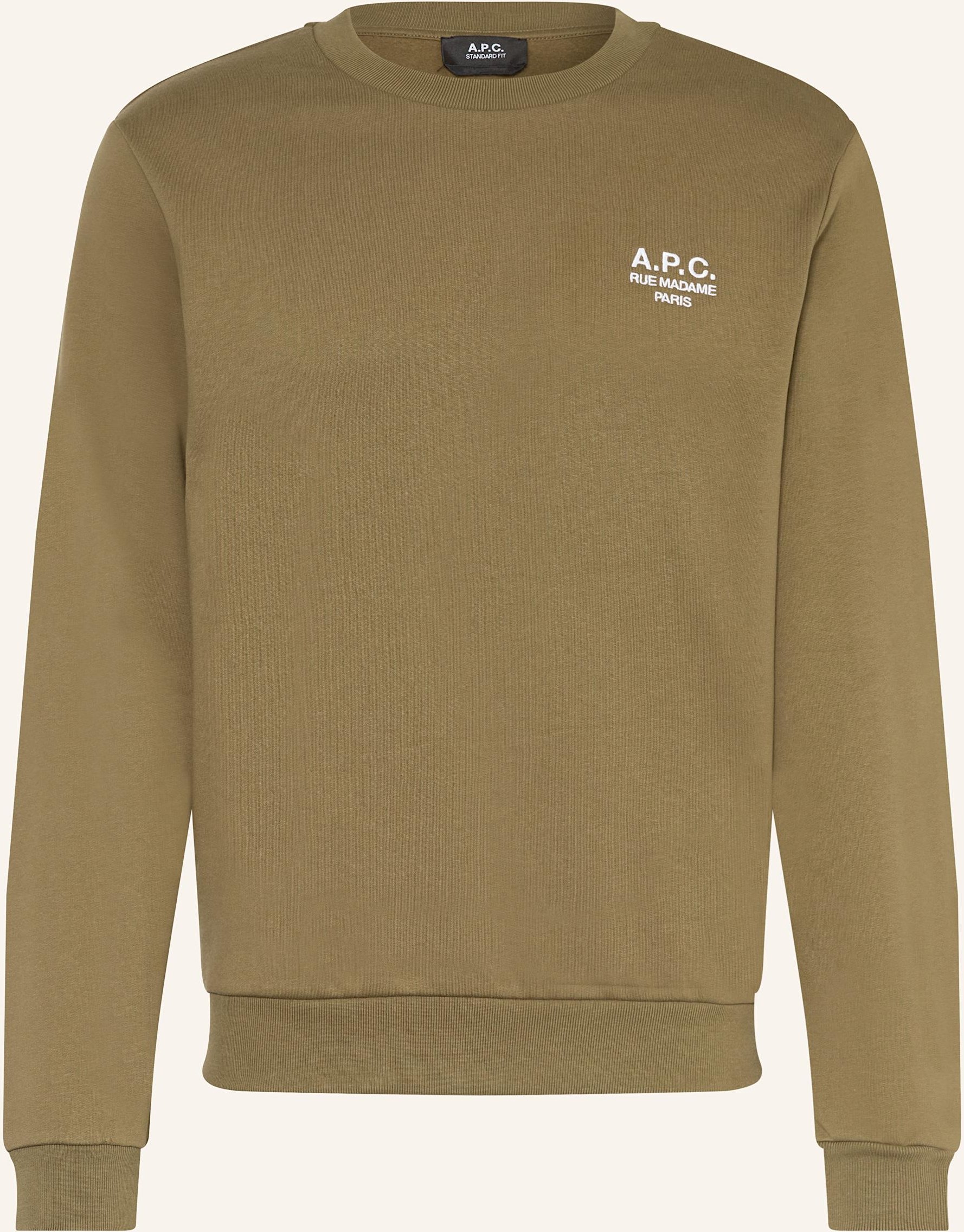Thumbnail - A.P.C. Sweatshirt gruen