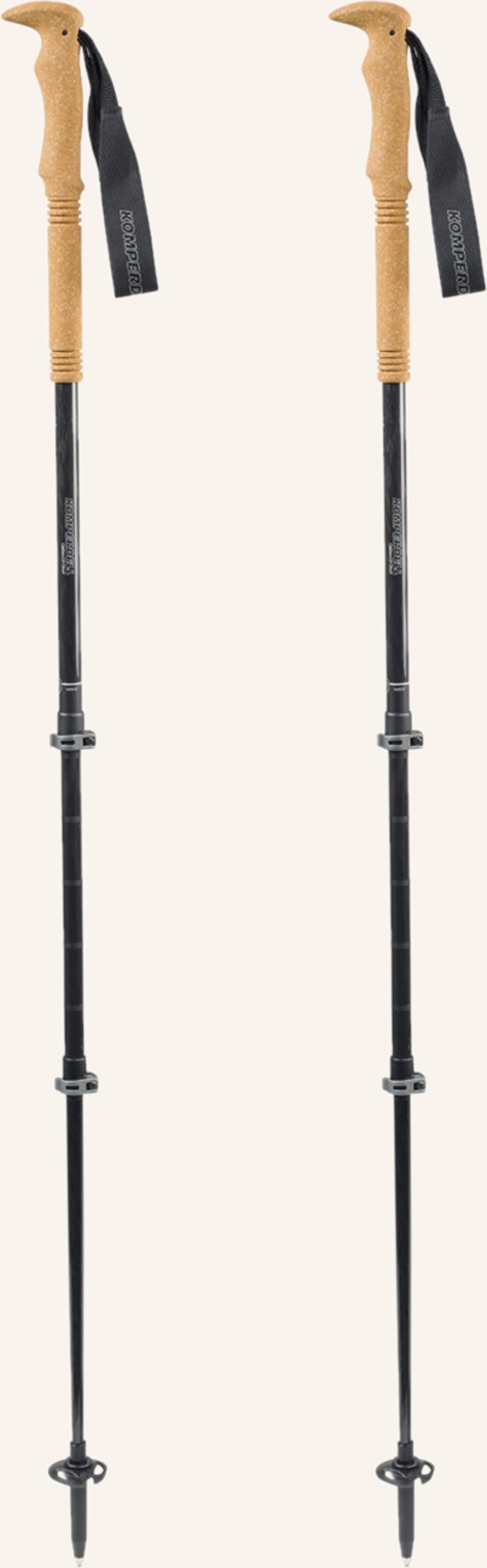 Komperdell Trekkingstöcke Carbon c3 Cloud schwarz