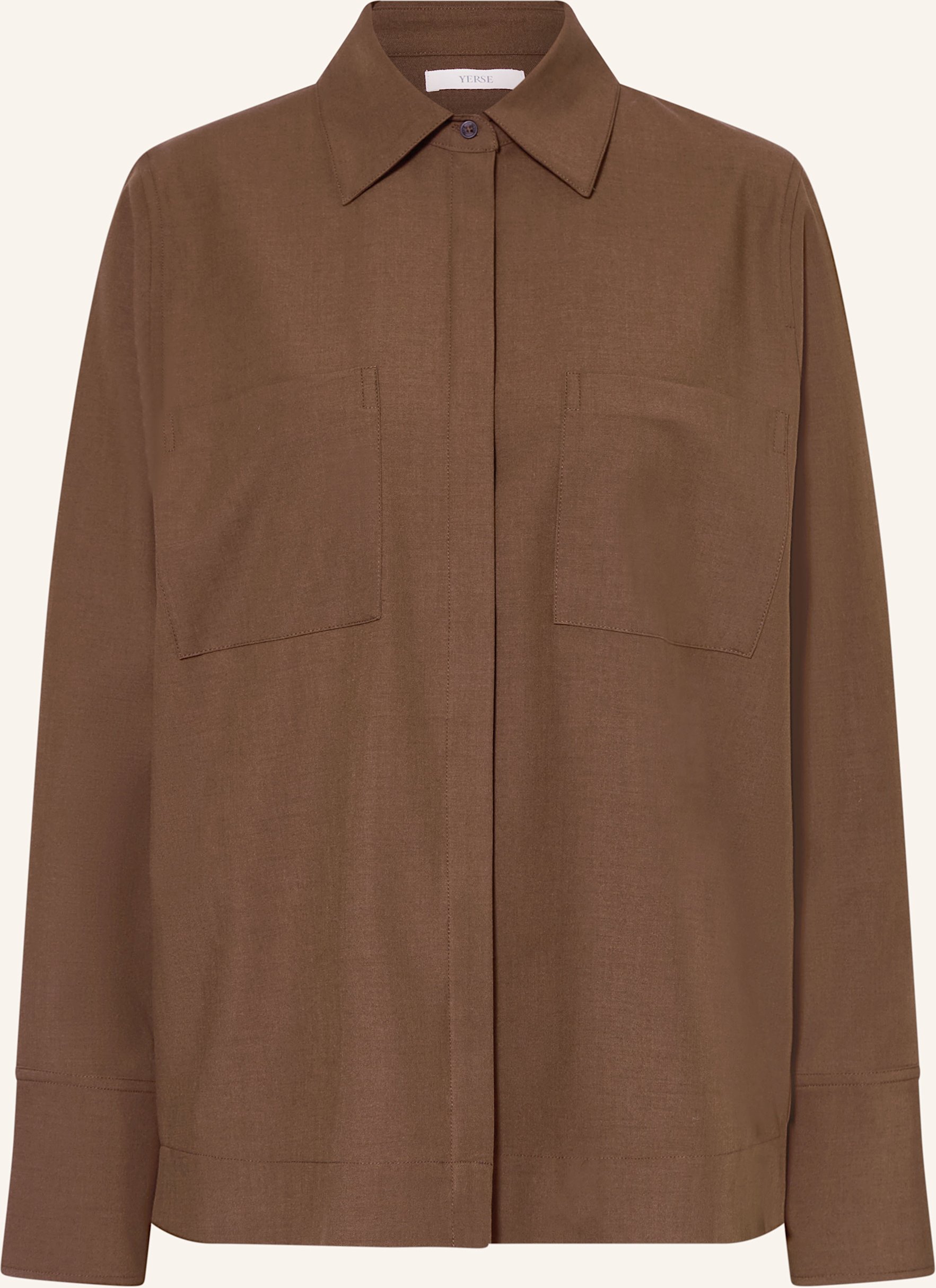 Yerse Hemdbluse Saigon braun